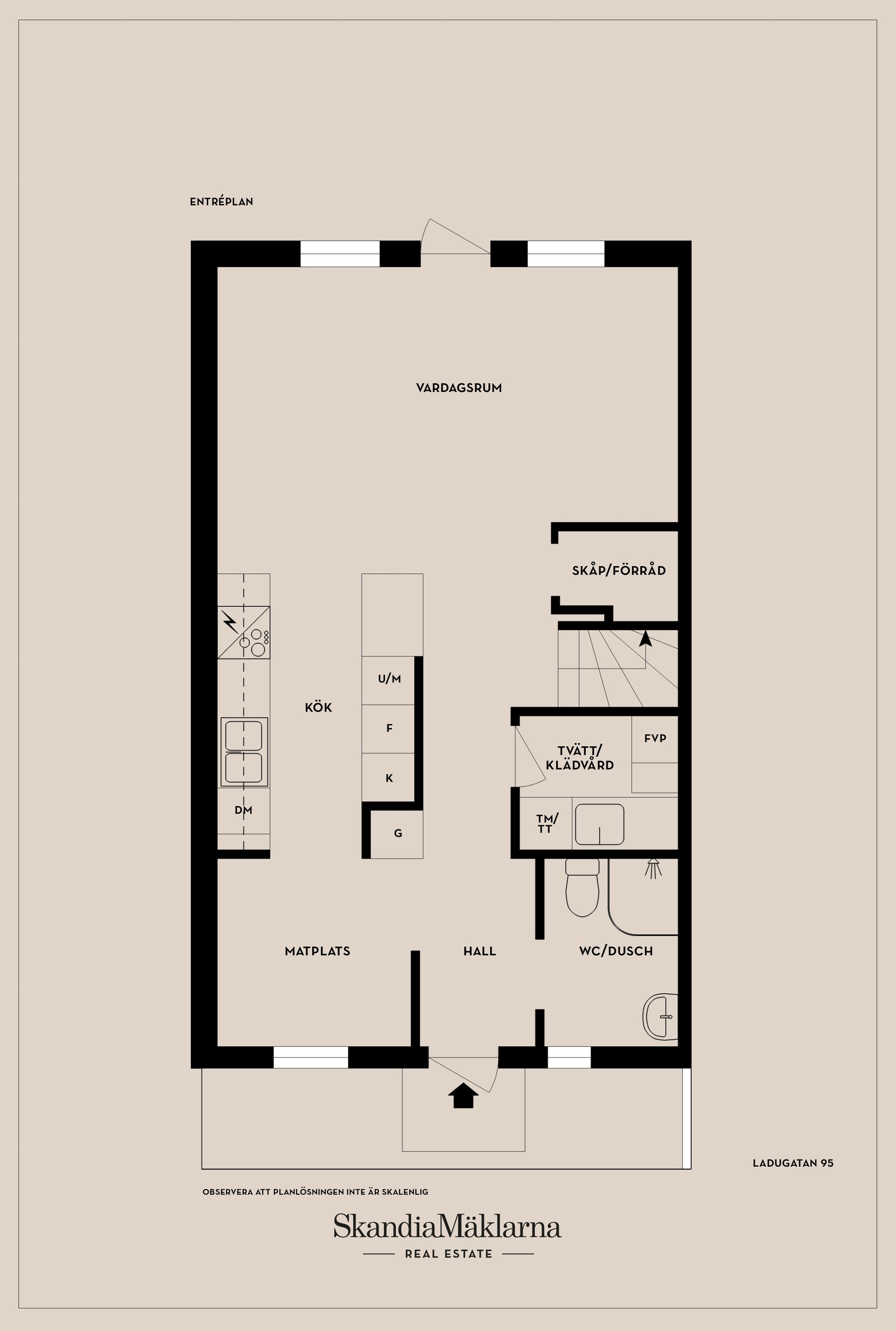 Radhus, Ladugatan 95, Mariastaden, Helsingborg