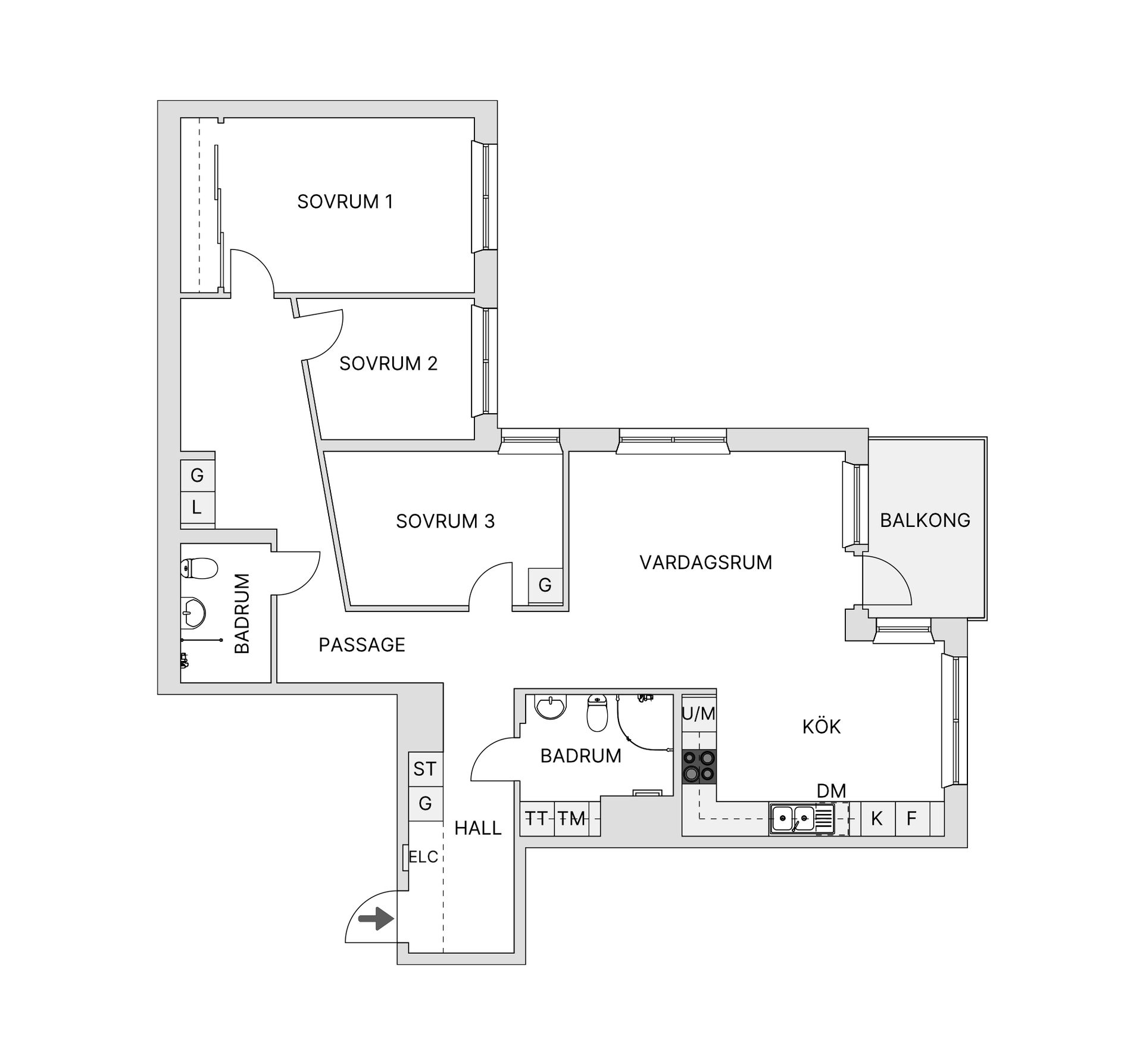 Bostadsrätt, Tollareslingan 20, Tollare, Nacka
