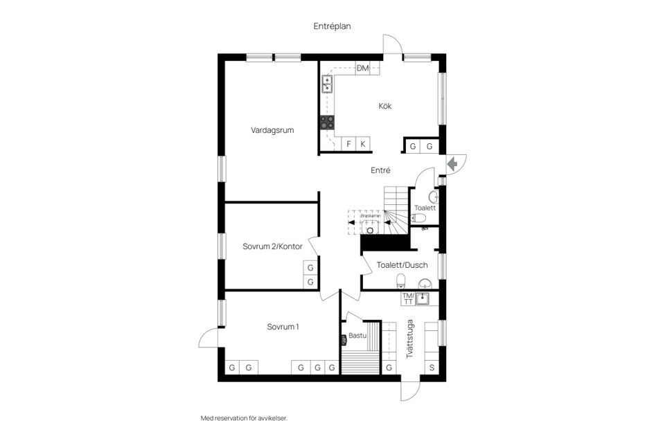Villa, Otterstad Tallbacken 1, Kållandsö Otterstad, Lidköping
