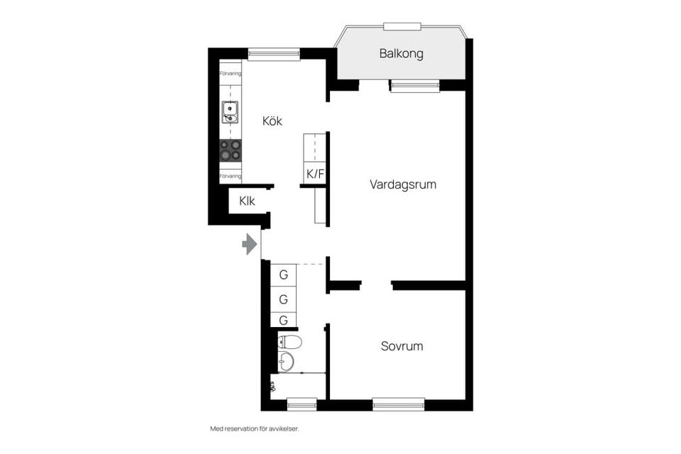 Bostadsrätt, Fyrskeppsvägen 64, Kärrtorp, Stockholm