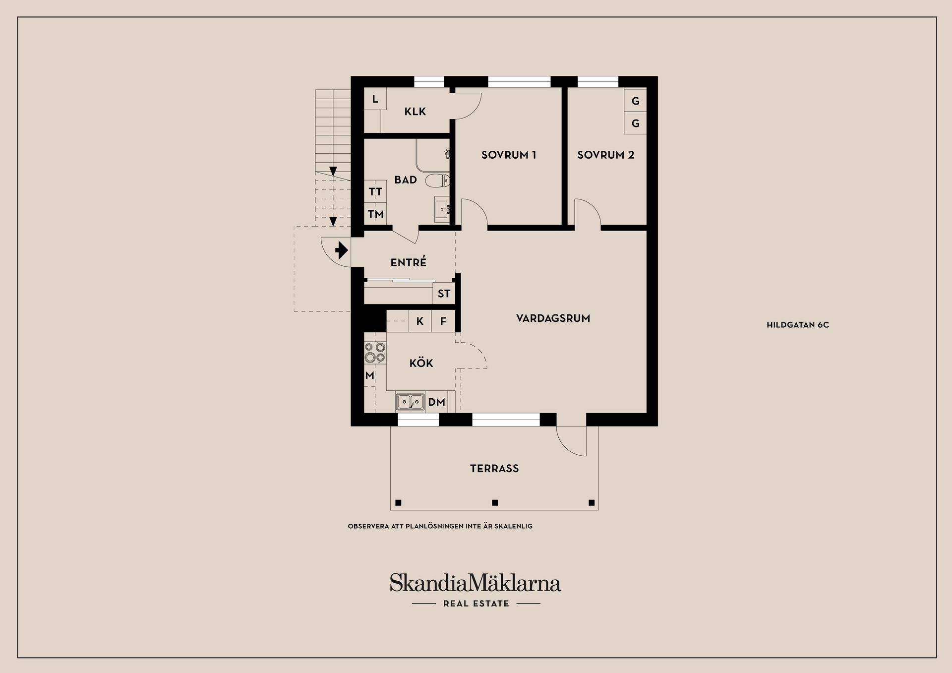 Bostadsrätt, Hildgatan 6C, Vikingstad, Linköping