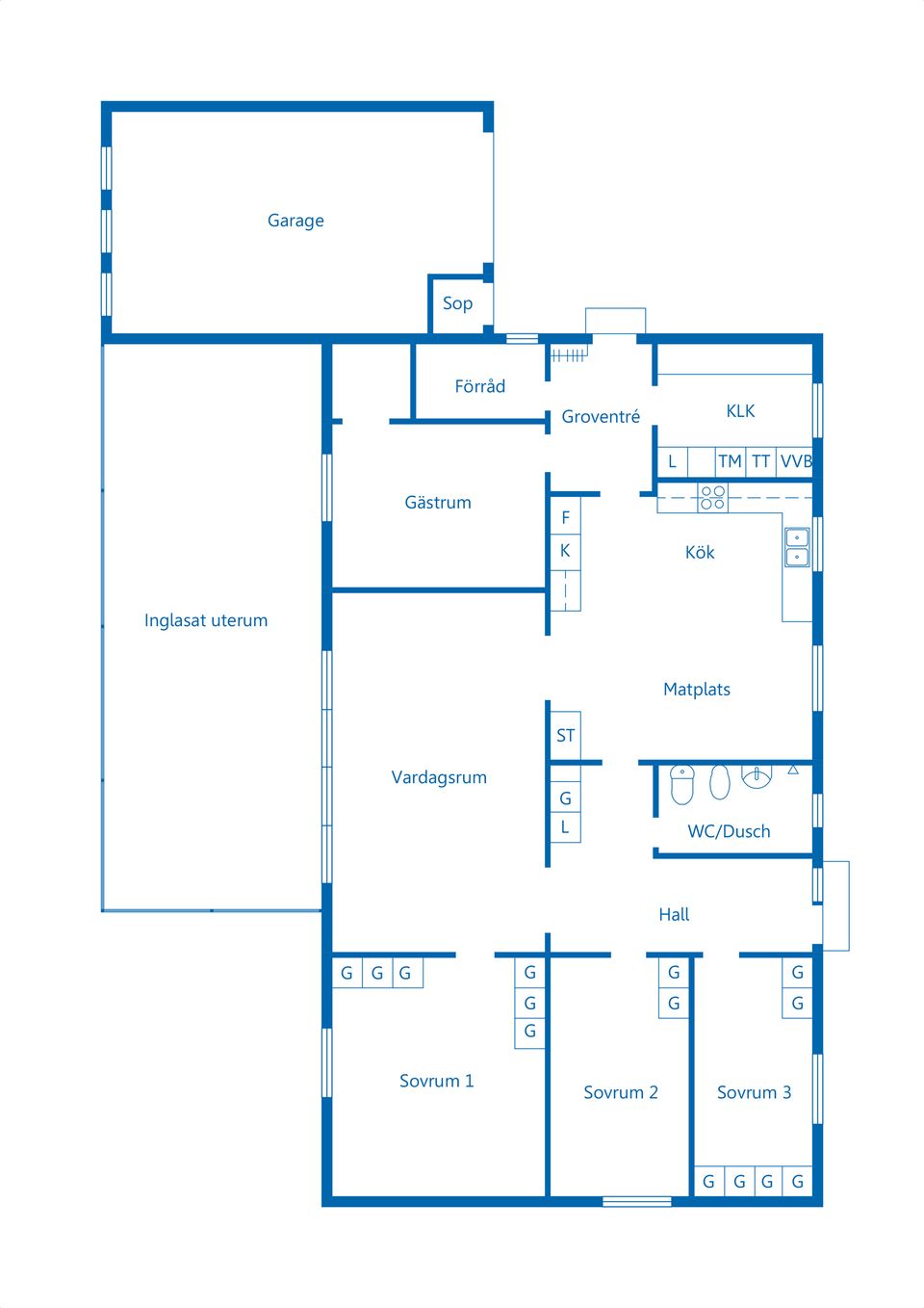 Villa, Vältvägen 12, Rimbo, Norrtälje