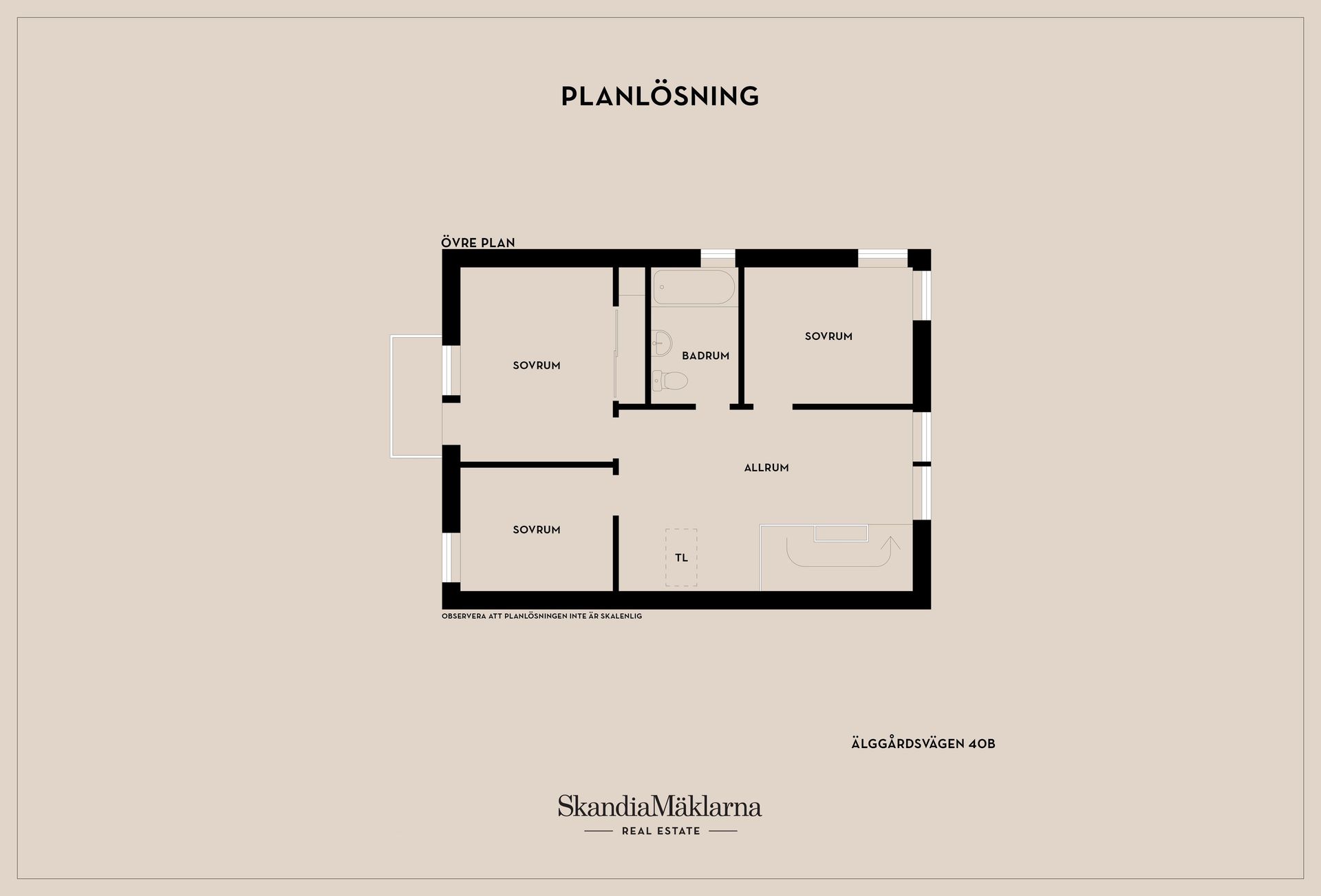 Radhus, Älggårdsvägen 40B, Mörtnäs, Värmdö