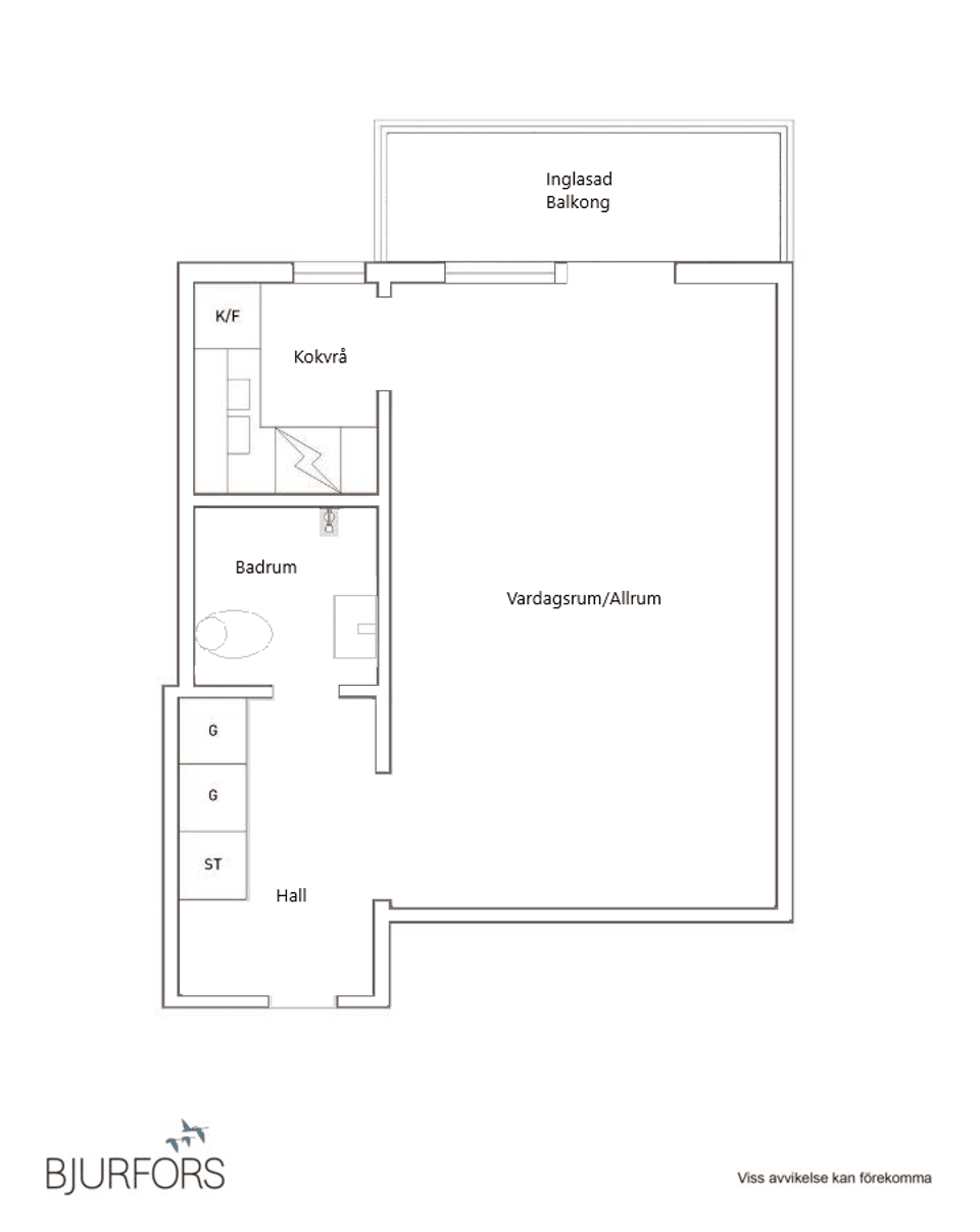 Bostadsrätt, Hägglundsgatan 8C, Norrböle, Skellefteå