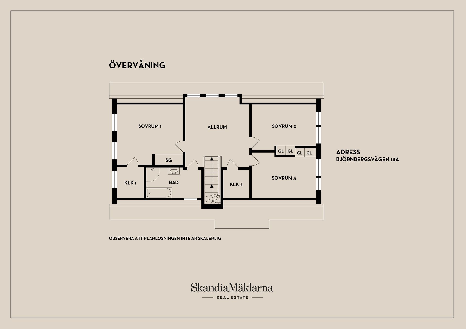 Villa, Björnbergsvägen 18A, Kummelnäs, Nacka