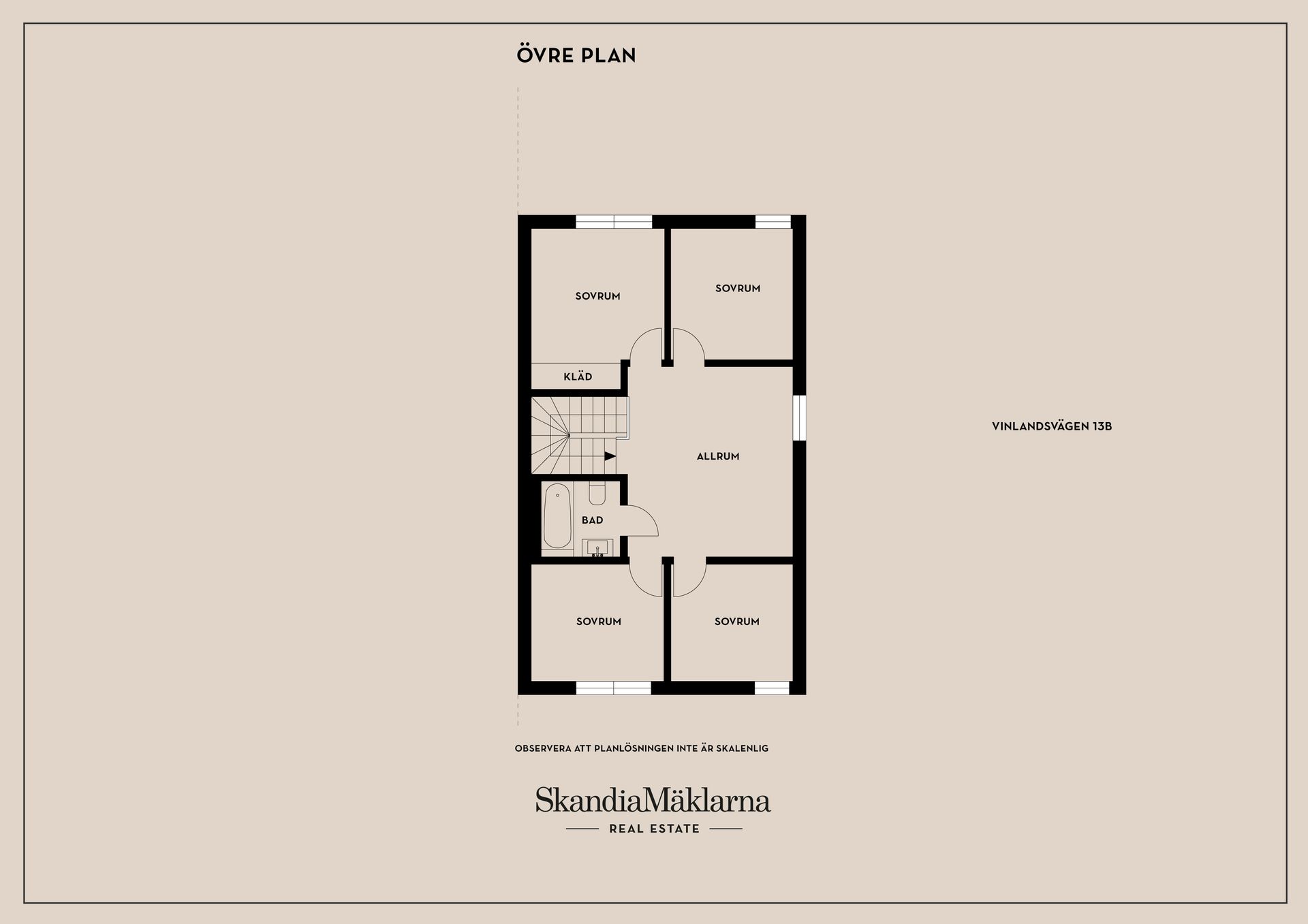 Radhus, Vinlandsvägen 13B, Jursta - Upplands-Bro, Upplands-Bro