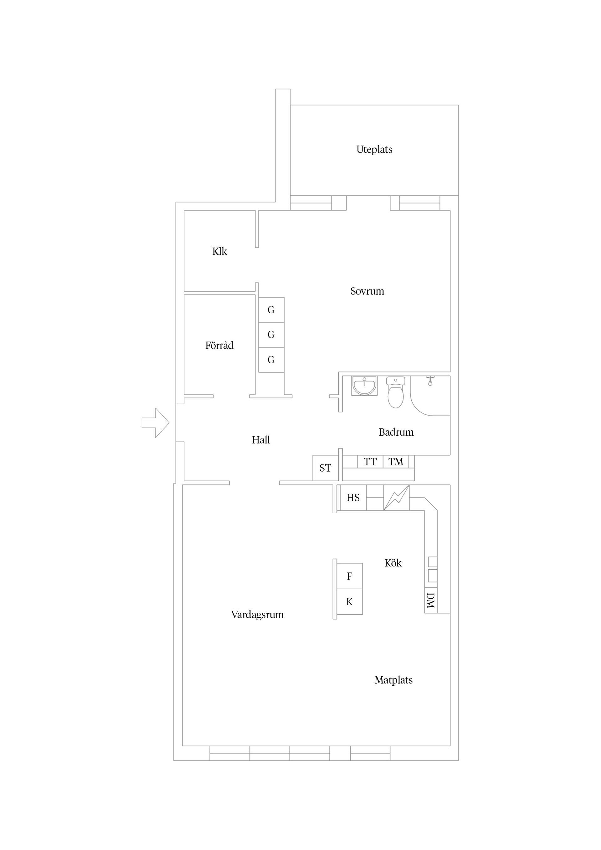 Bostadsrätt, Råbyvägen 32, Kapellgärdet, Uppsala