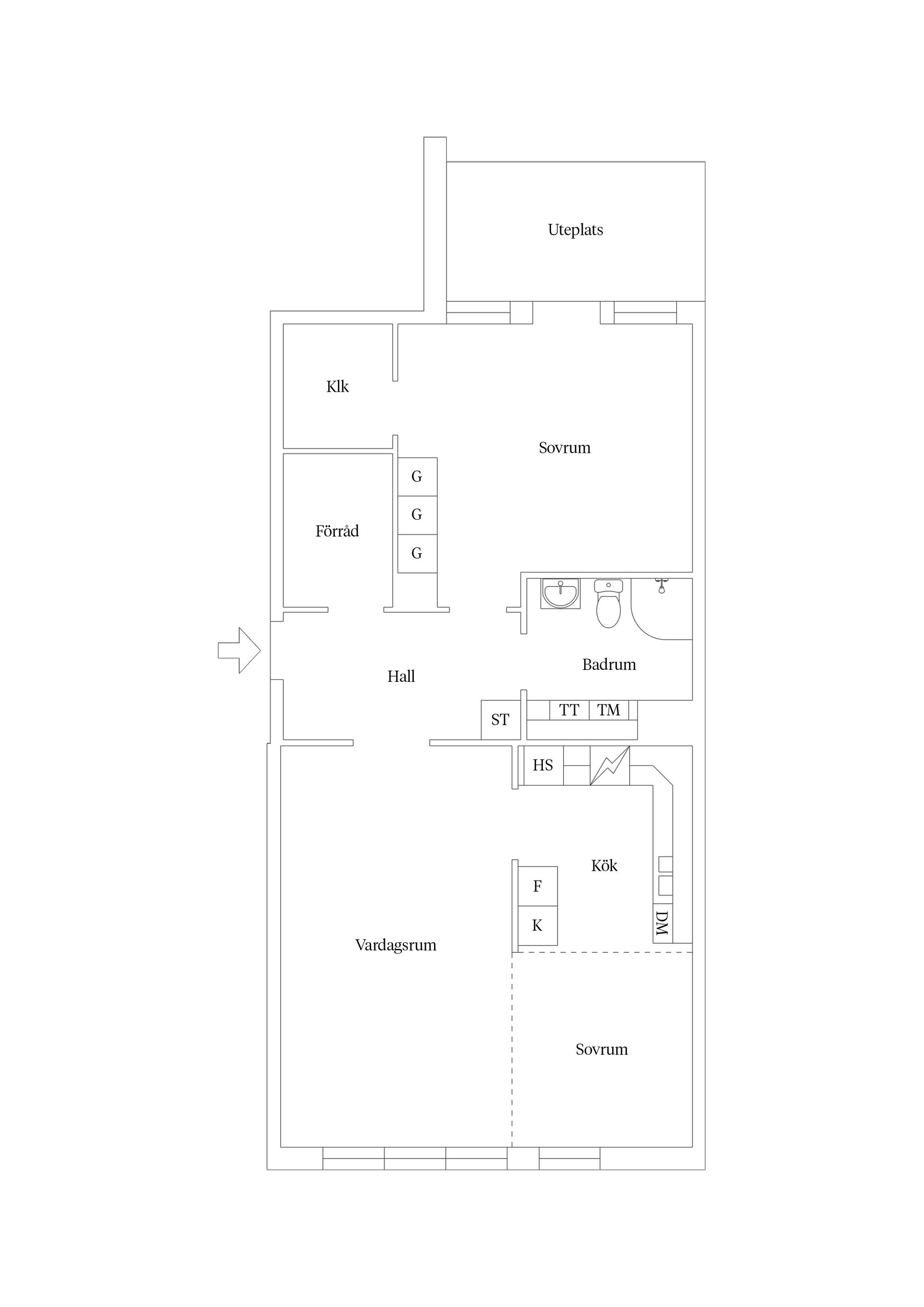 Bostadsrätt, Råbyvägen 32, Kapellgärdet, Uppsala