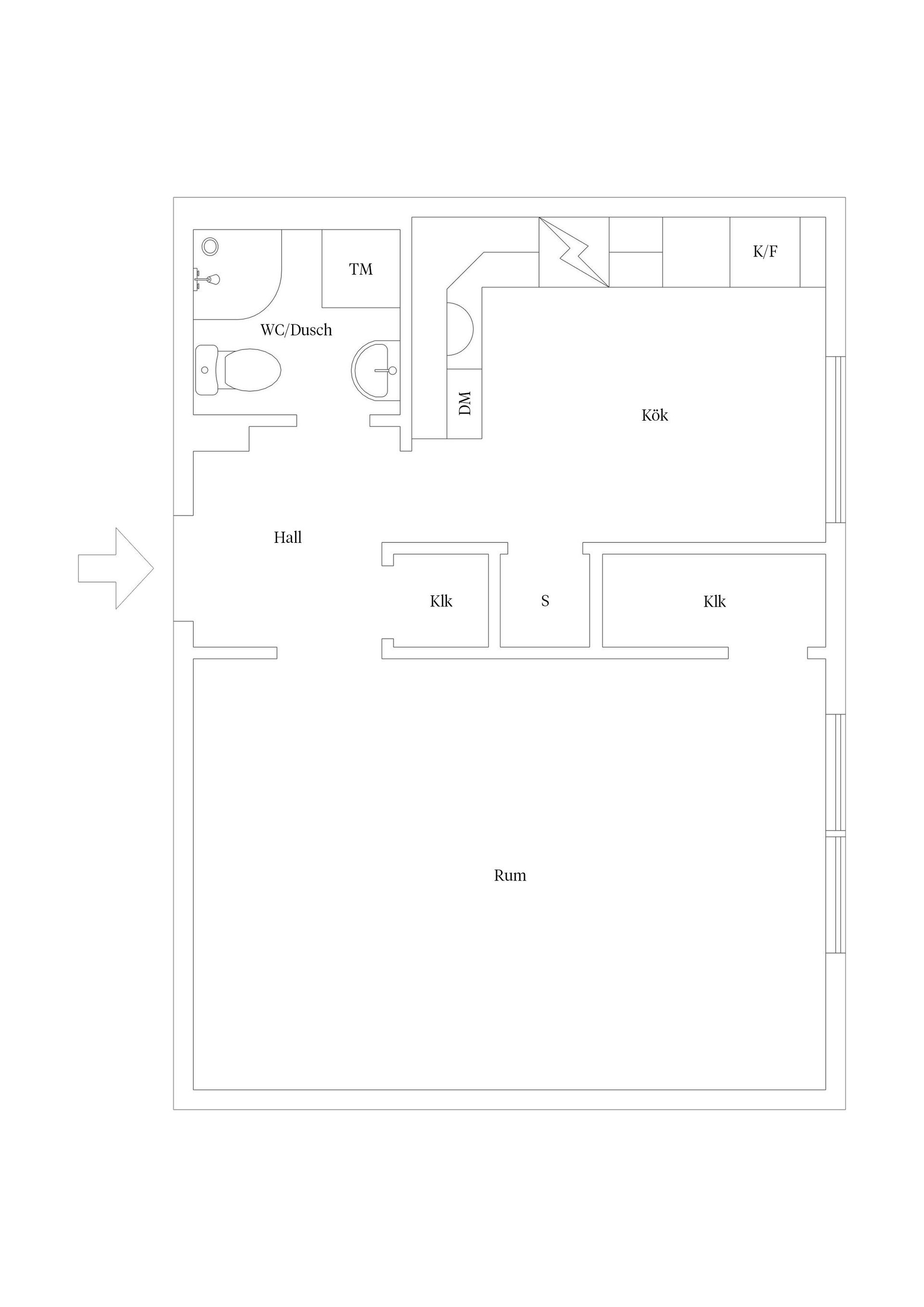 Bostadsrätt, Murargatan 26C, Salabacke, Uppsala