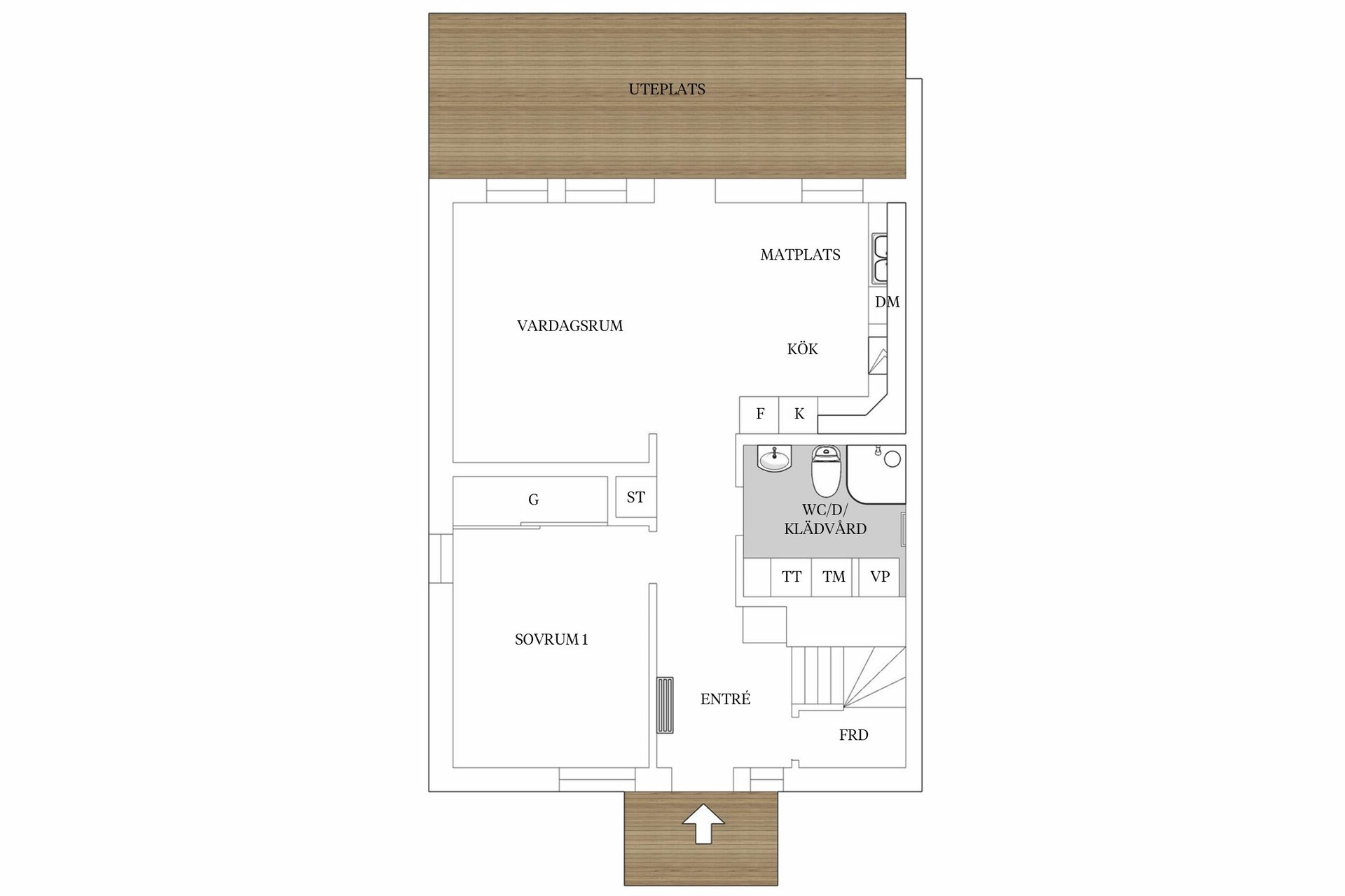 Bostadsrätt, Radhus, Knut Den Stores Väg 23, Öllsjö, Kristianstad