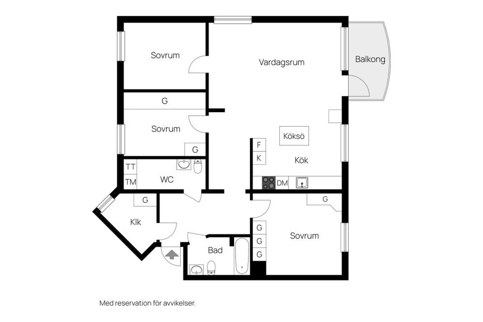 Bostadsrätt, Bäckbornas Väg 15, 2 tr, Bromma - Beckomberga, Stockholm