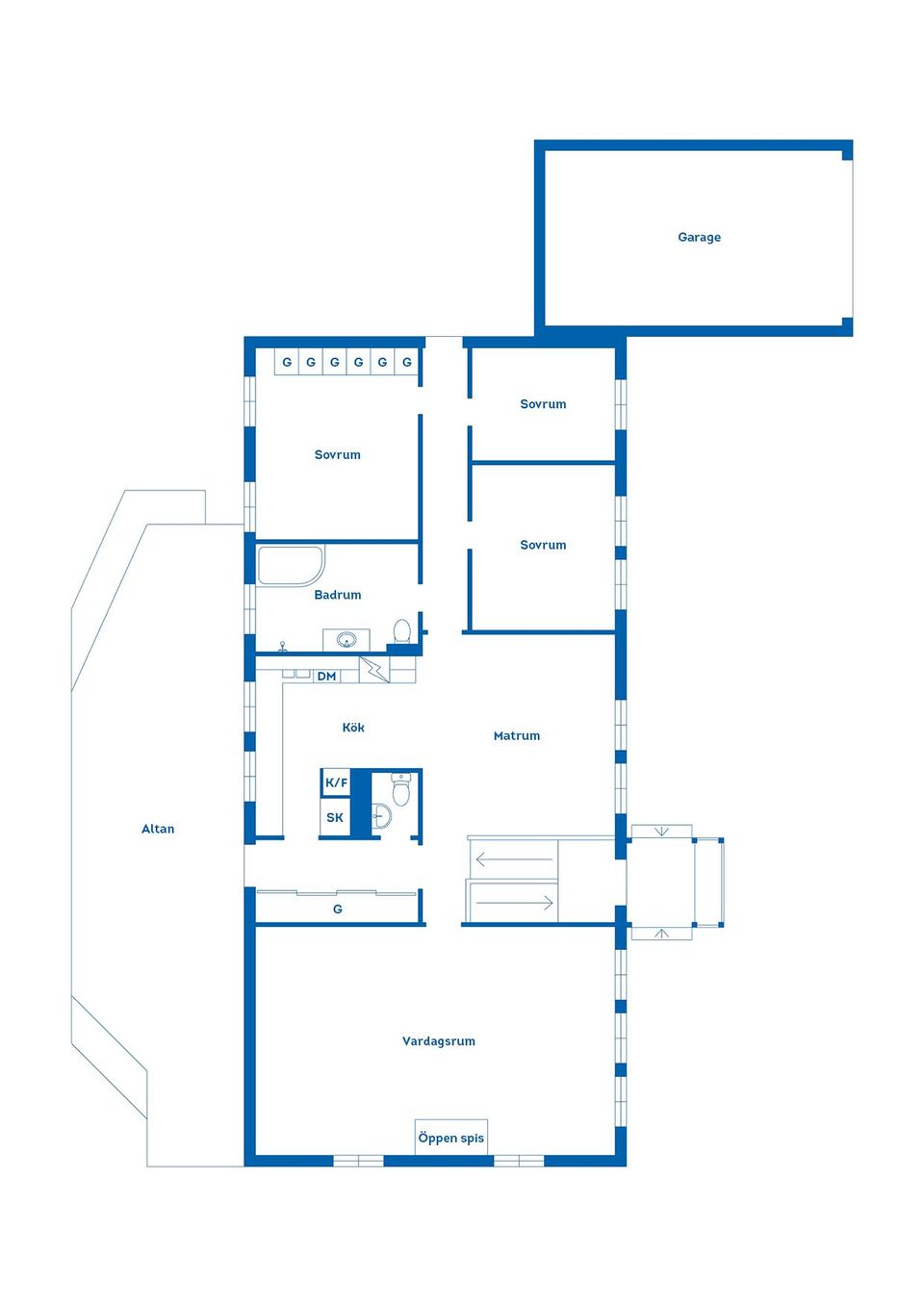 Villa, Hästskogatan 8, Murberget/Änget, Härnösand