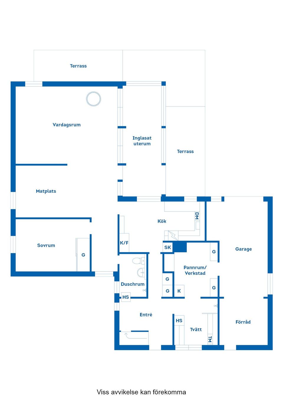 Villa, Golfvägen 11, Skrea, Falkenberg
