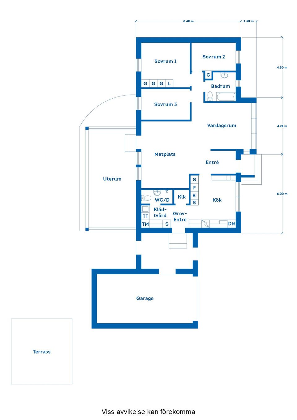 Villa, Severinsa väg 13, Glommen, Falkenberg
