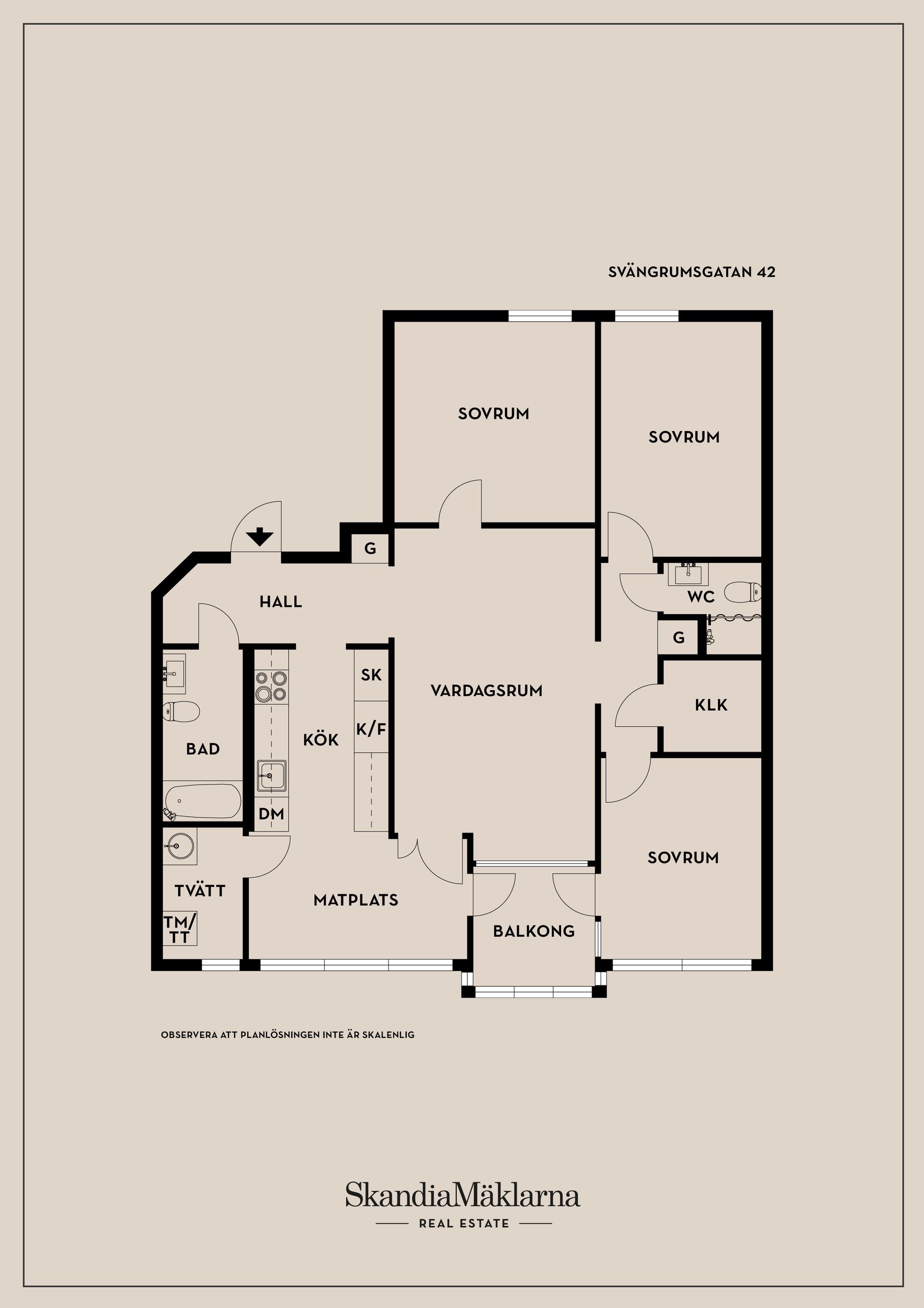 Bostadsrätt, Svängrumsgatan 42, Flatås, Göteborg