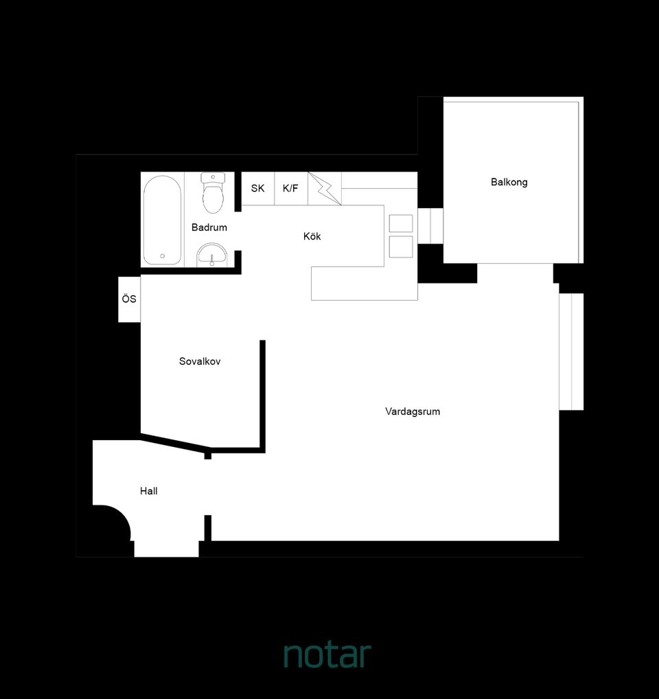 Bostadsrätt, Kilian Zollsgatan 5B, Ribersborg, Malmö