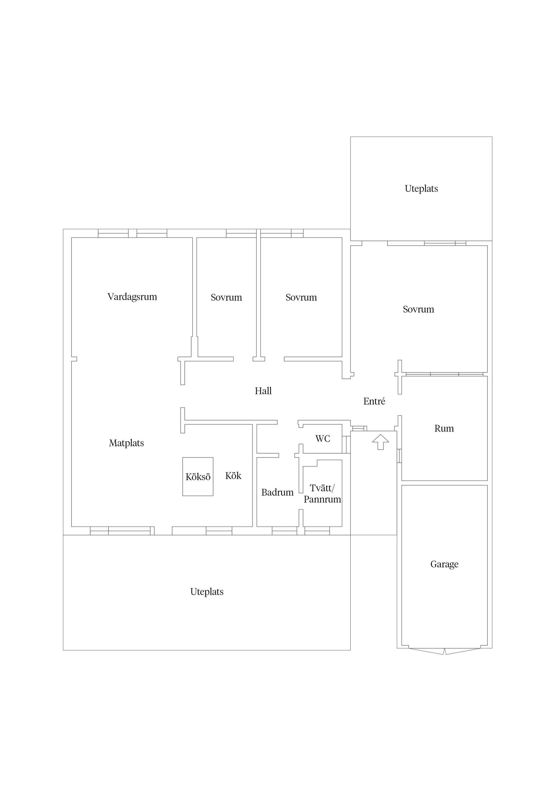 Villa, Älgstigen 10, Haga, Sundsvall