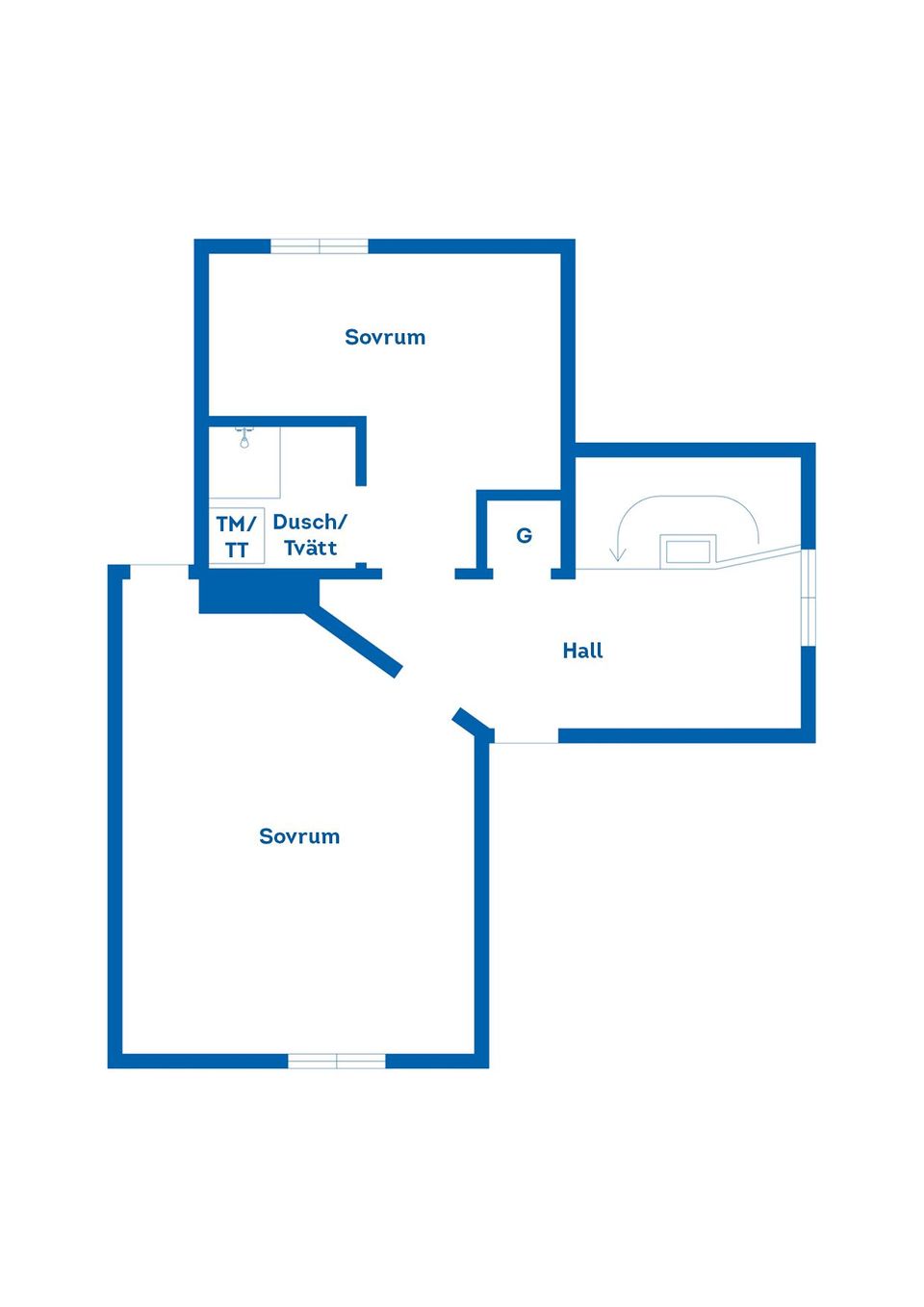 Villa, Patevägen 9, Hansjö, Orsa