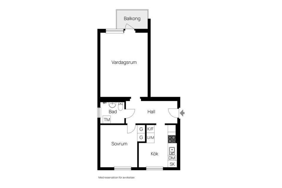 Bostadsrätt, Hunnemaravägen 11, Gullbergslyckan/Hunnemara, Karlshamn