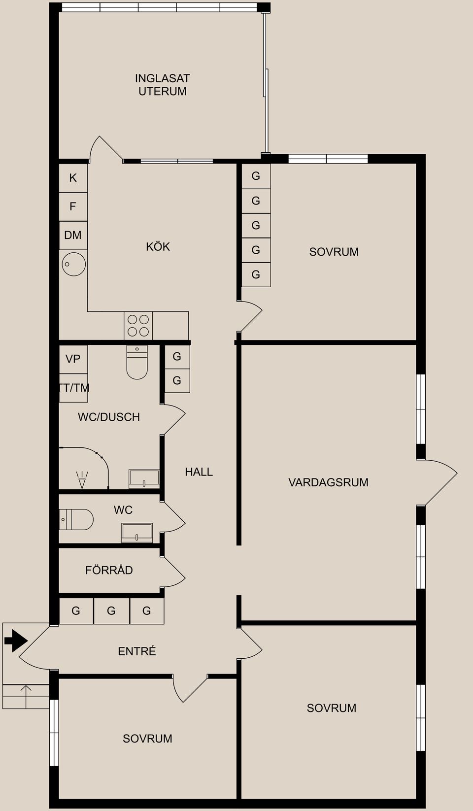 Bostadsrätt, Mimervägen 44, Kolmården - Krokek, Norrköping