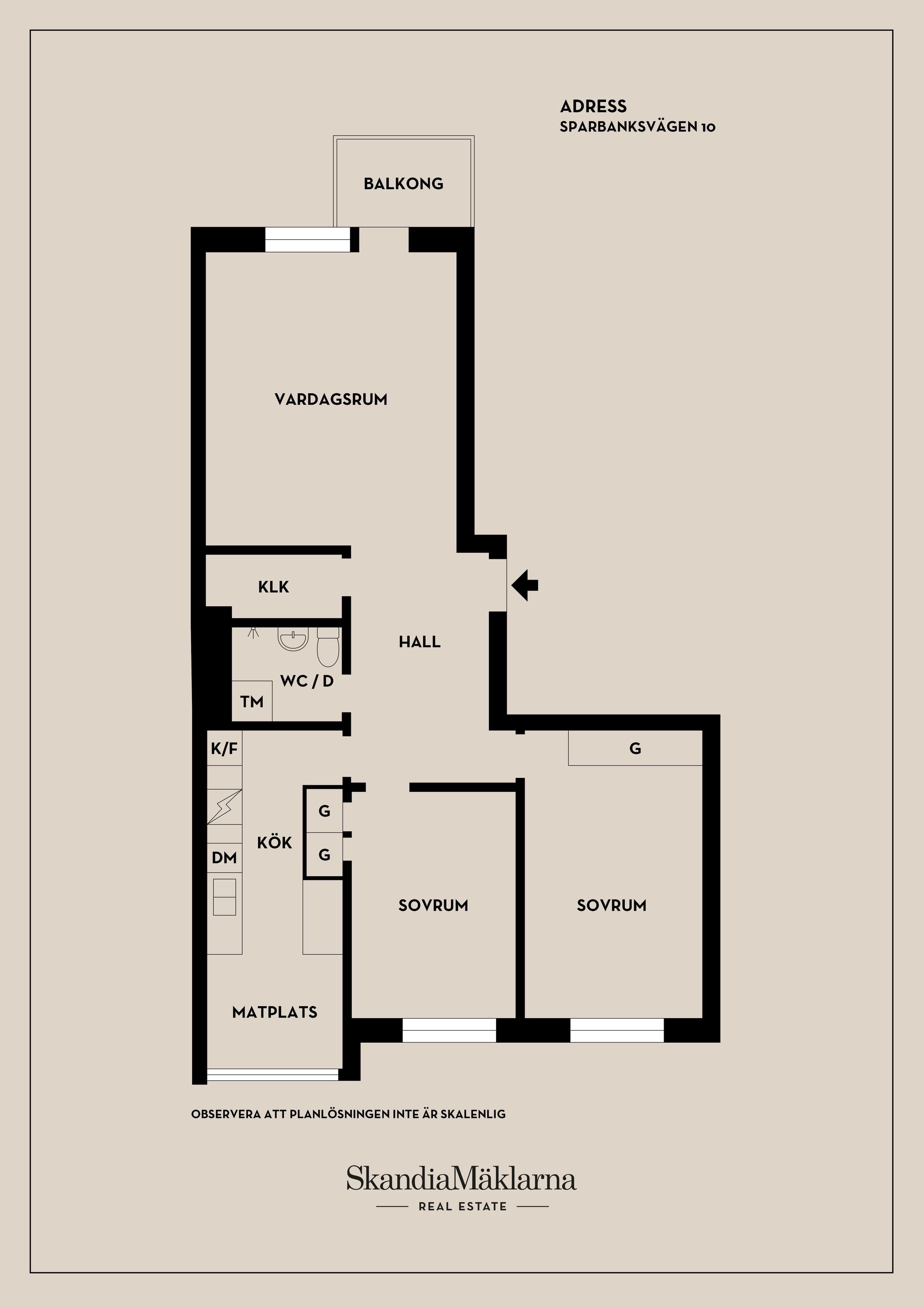 Bostadsrätt, Sparbanksvägen 10, Hägerstensåsen, Stockholm