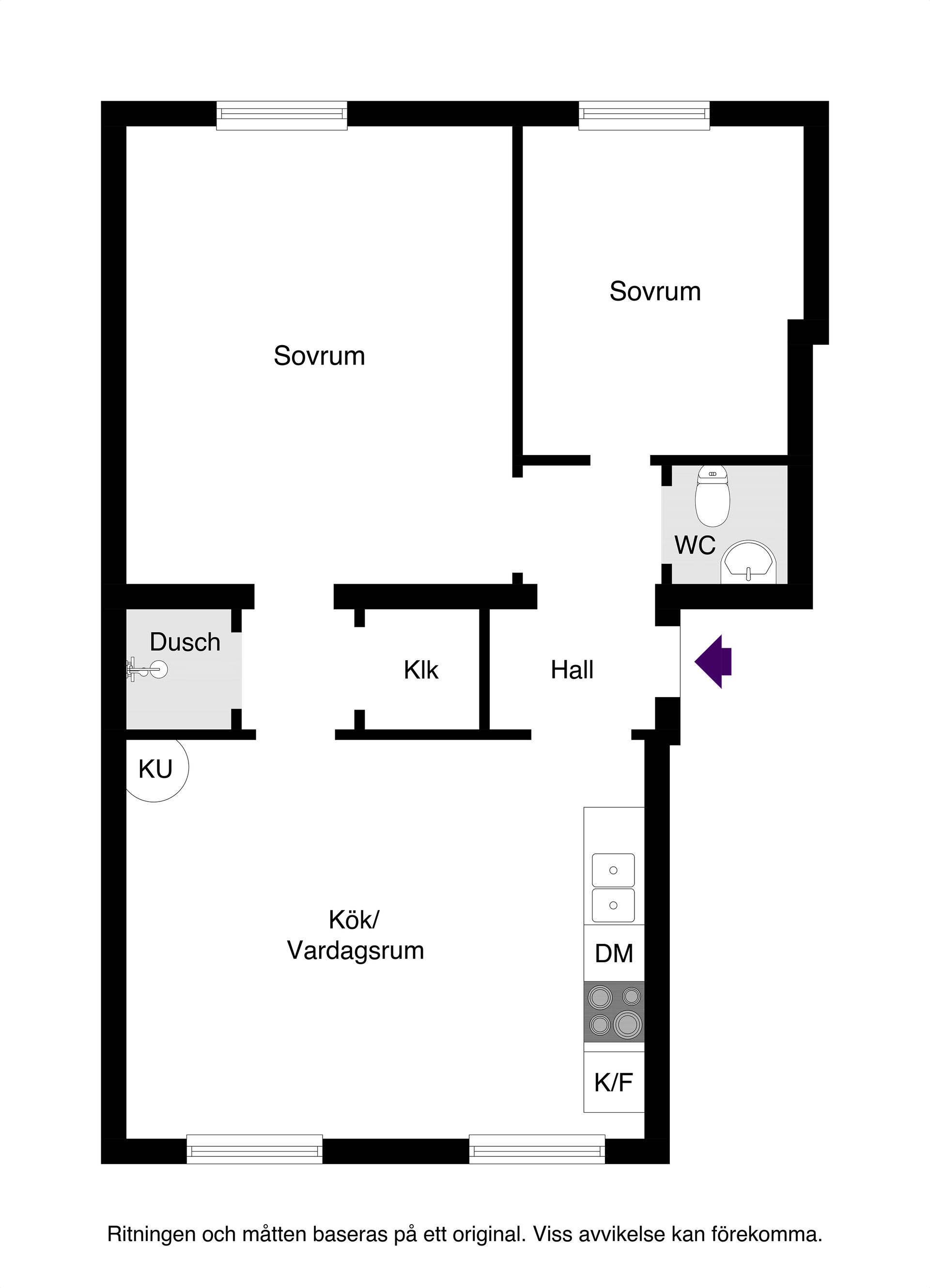 Bostadsrätt, Salagatan 43C, Fålhagen, Uppsala