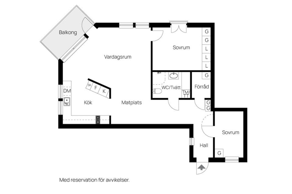 Bostadsrätt, Västergatan 25, Kungsbacka innerstad, Kungsbacka