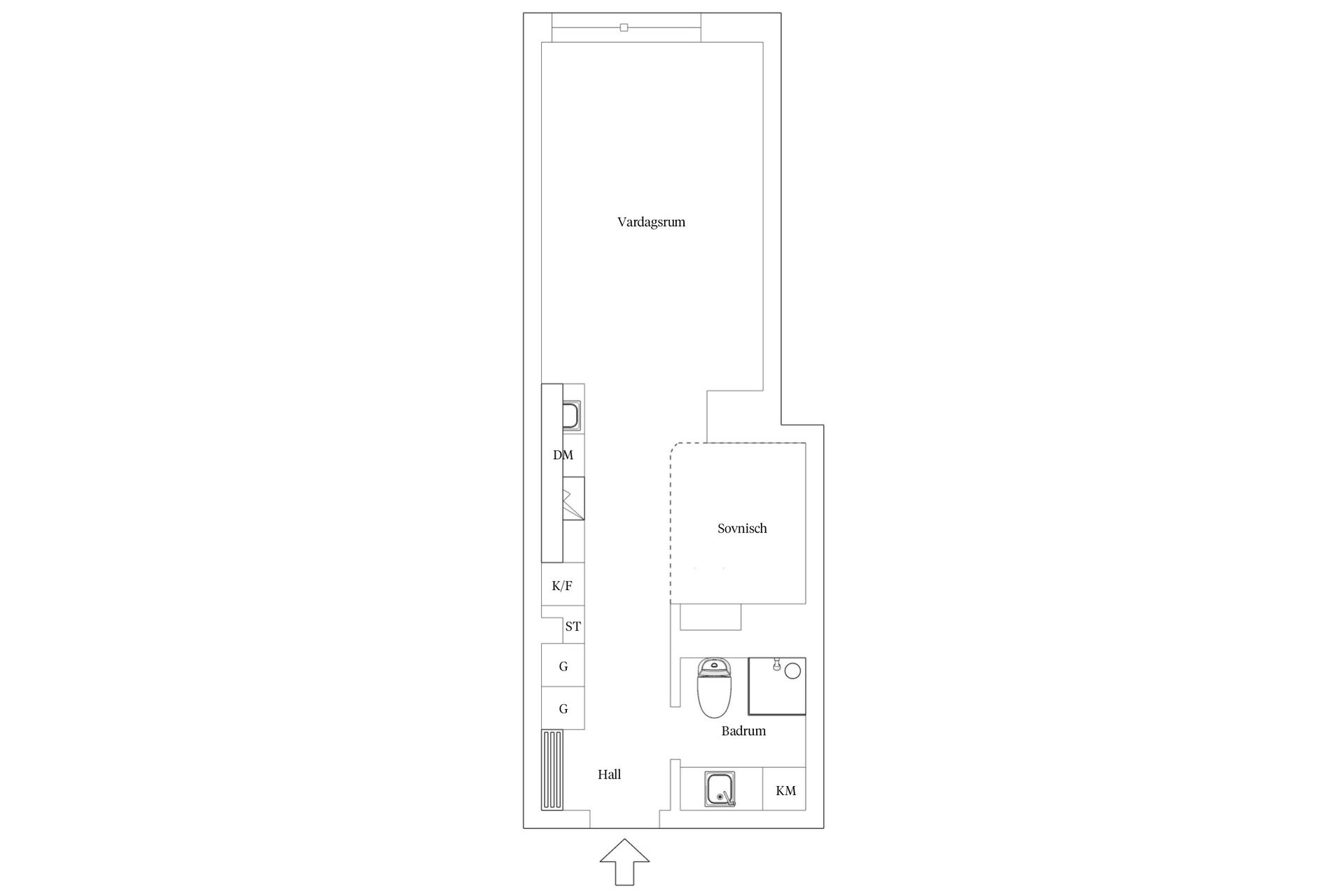 Bostadsrätt, Katarina Bangata 79, Södermalm Sofia, Stockholm