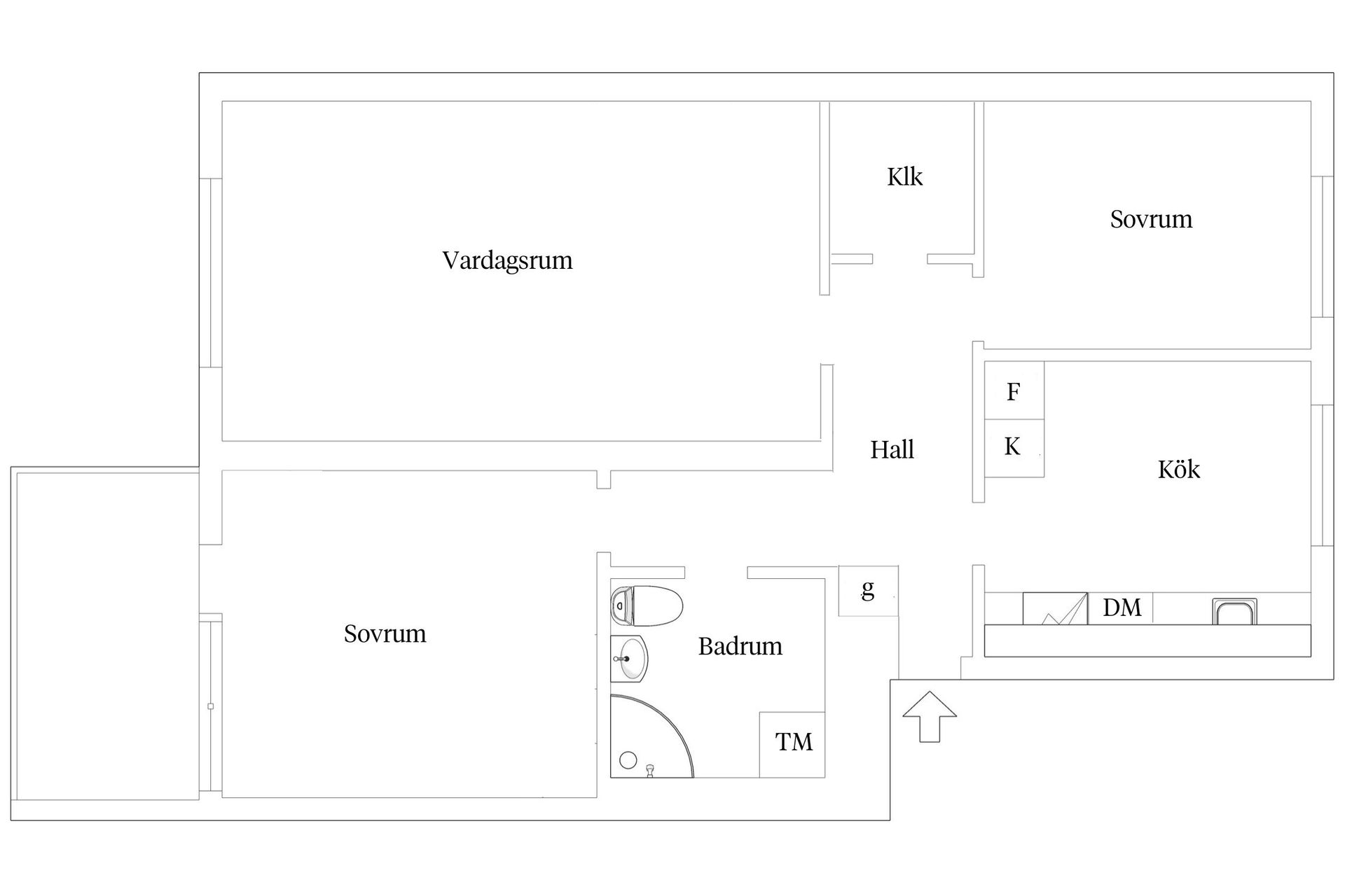 Bostadsrätt, Jacob smålännings gata 14A, Skälby , Kalmar