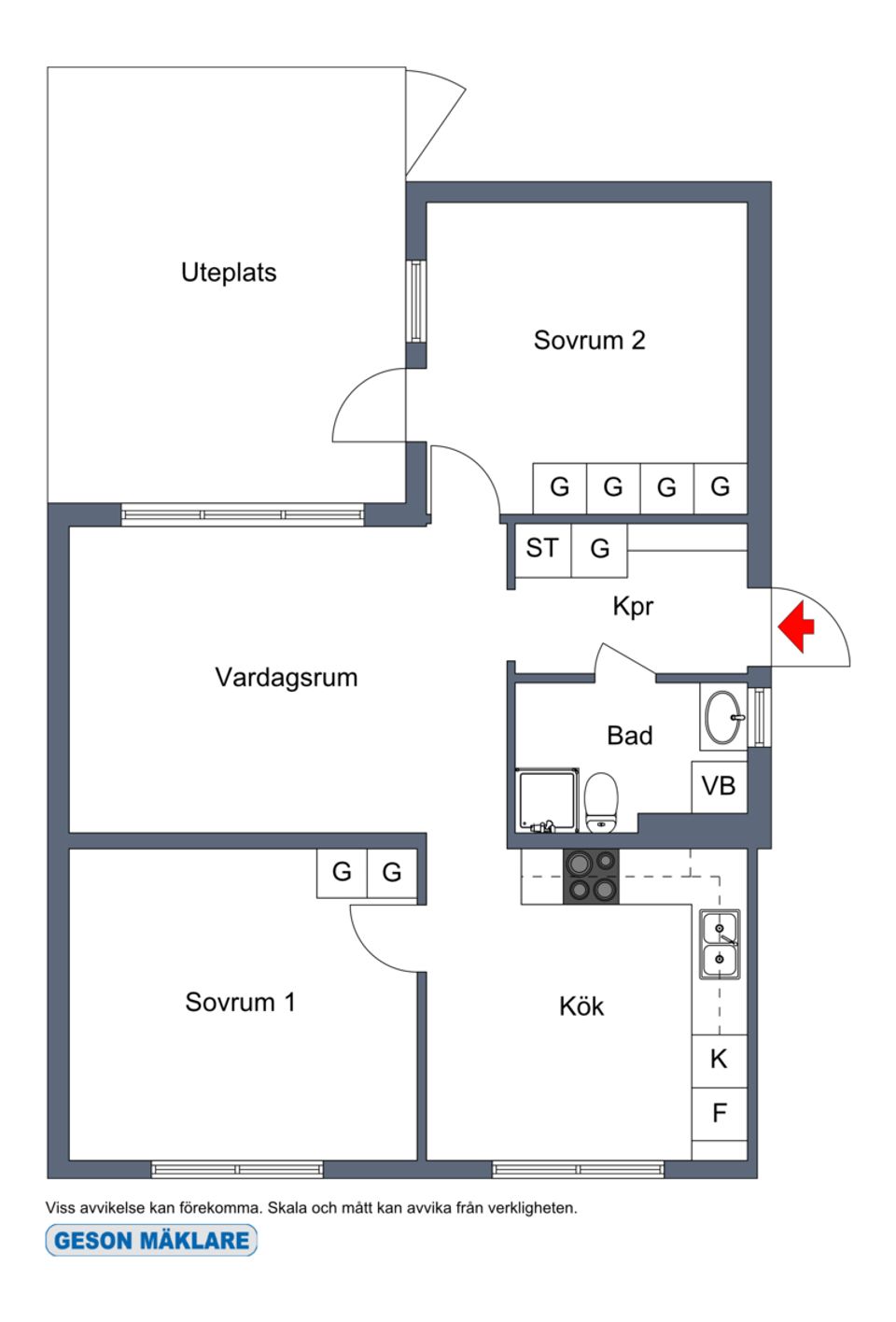 Bostadsrätt, Dianastigen 1E, Rimbo - Västertorp, Norrtälje