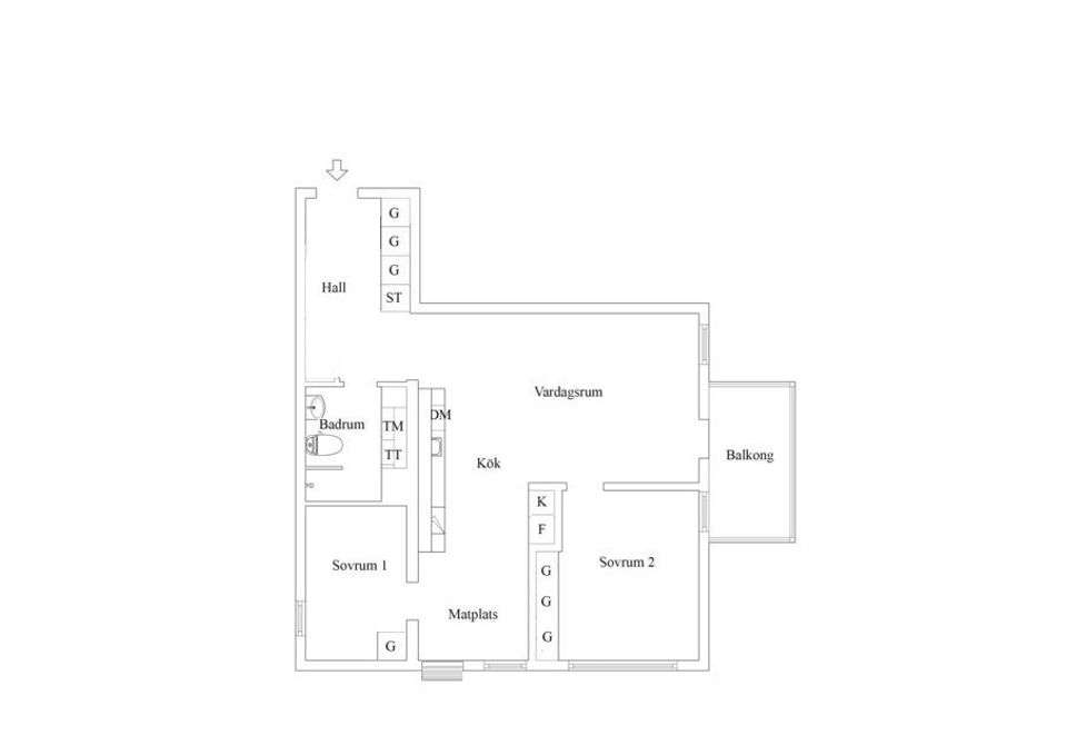 Bostadsrätt, Drottning Kristinas Esplanad 63, Ulriksdal, Solna