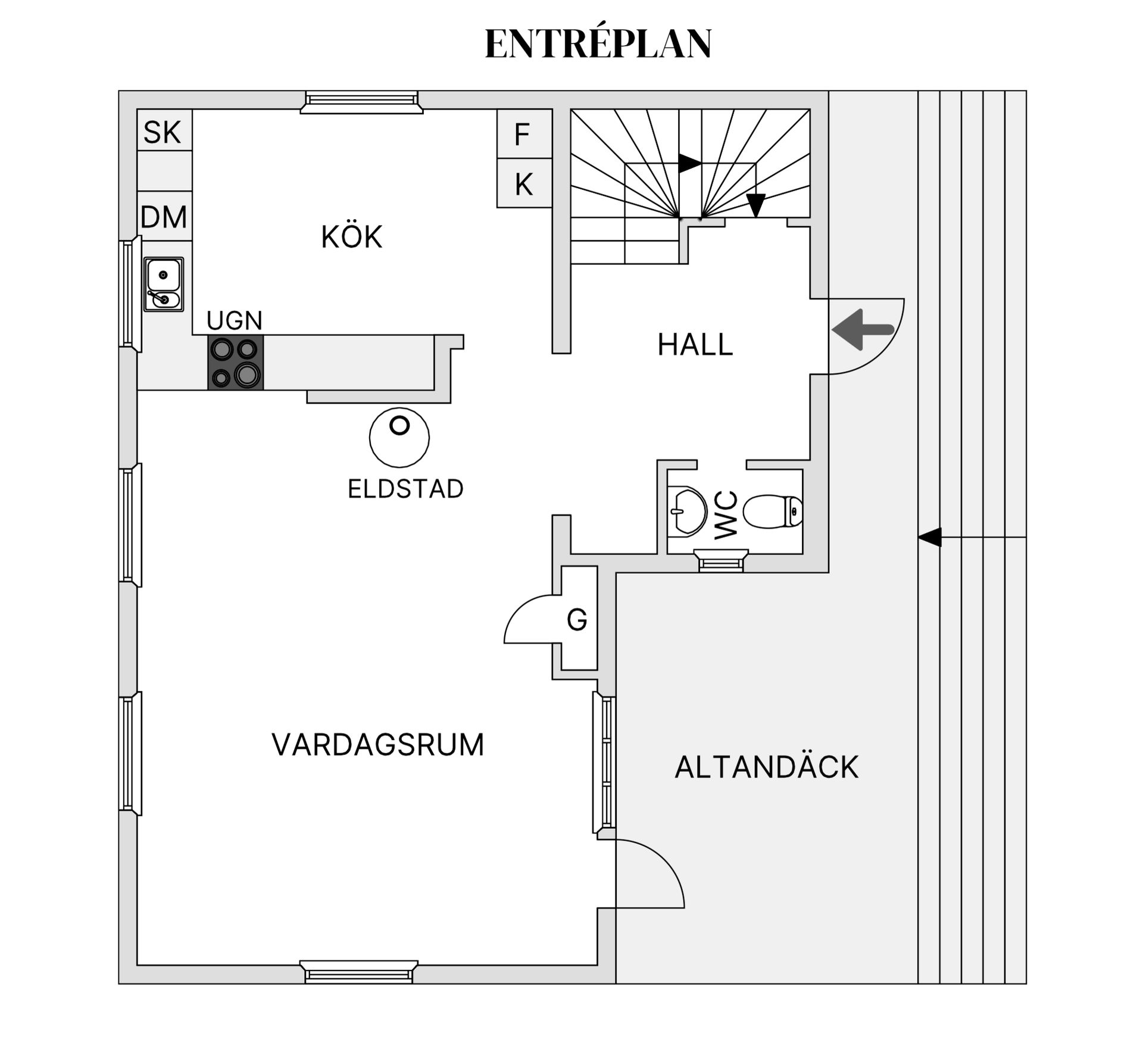 Villa, Stenbackavägen 27, Stämningsgården, Skellefteå