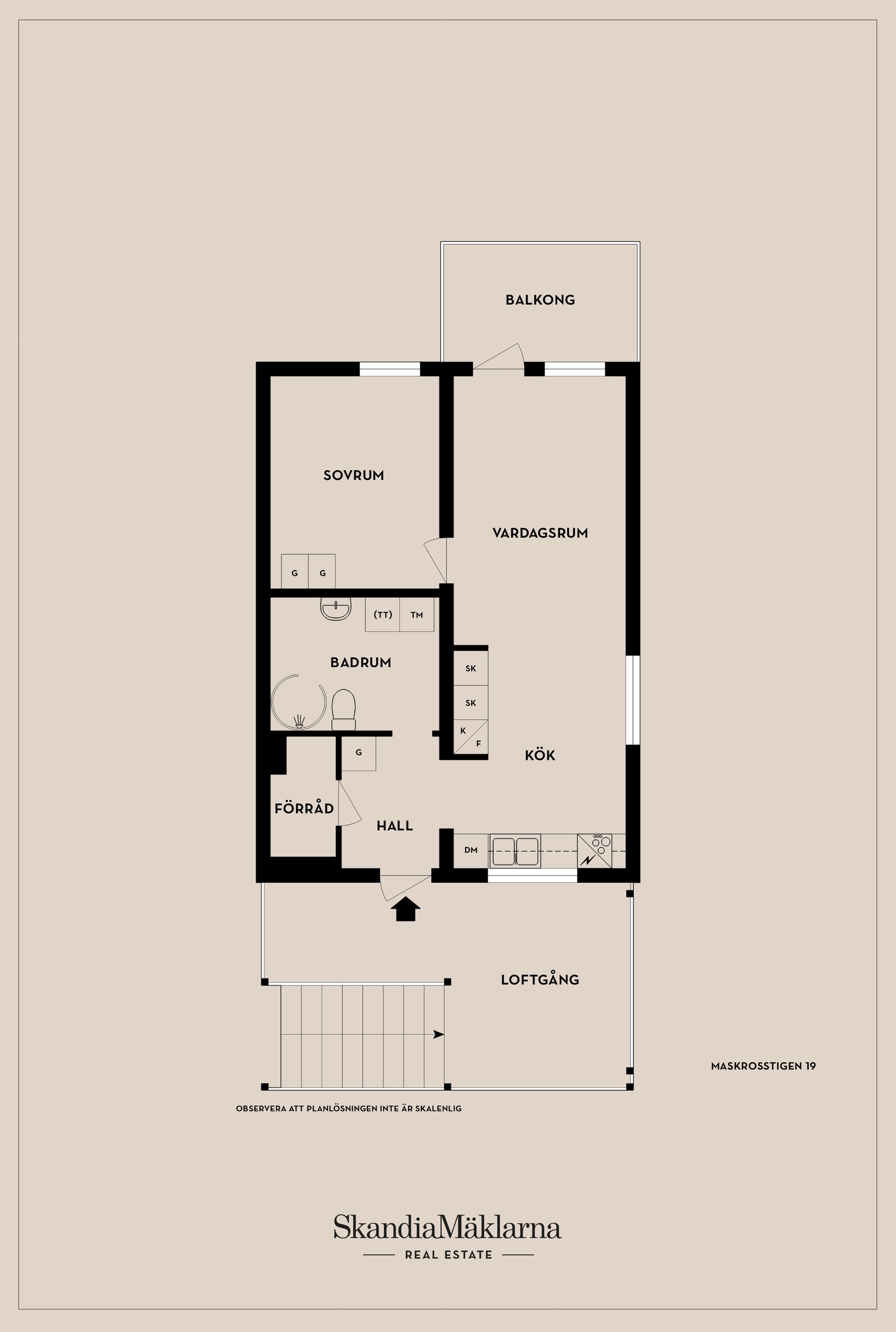 Bostadsrätt, Maskrosstigen 19, Habo