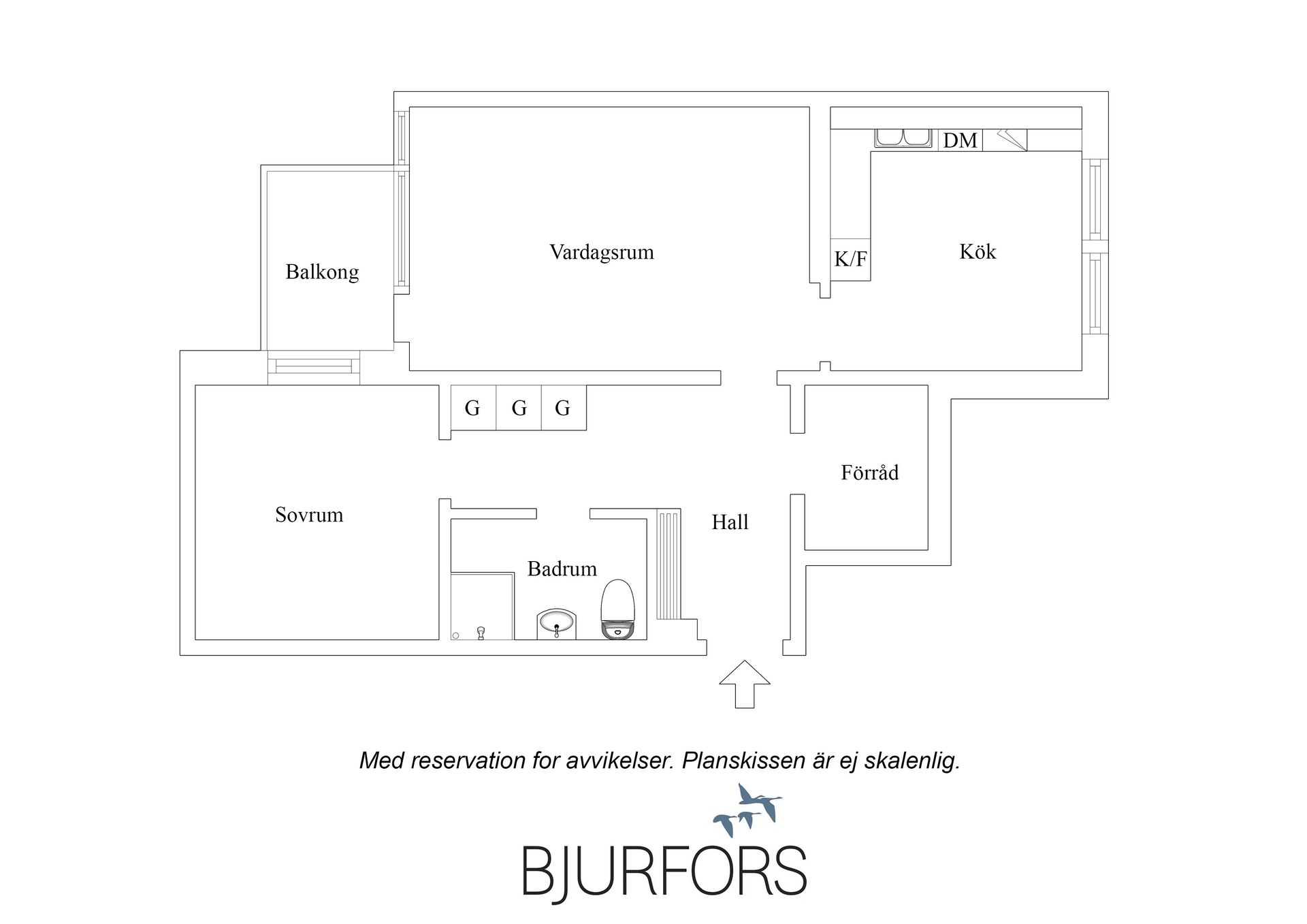 Bostadsrätt, Storgatan 52, Huvudsta, Solna