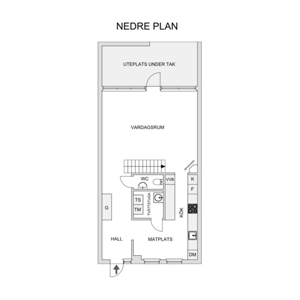 Villa, Radhus, Floravägen 11G, Haninge