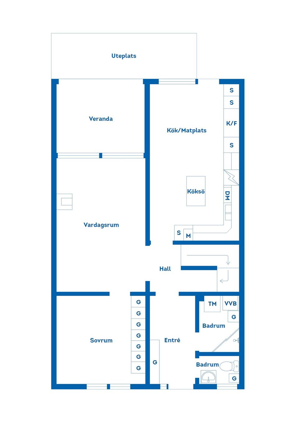 Bostadsrätt, Radhus, Brisgatan 69, Andersberg, Gävle
