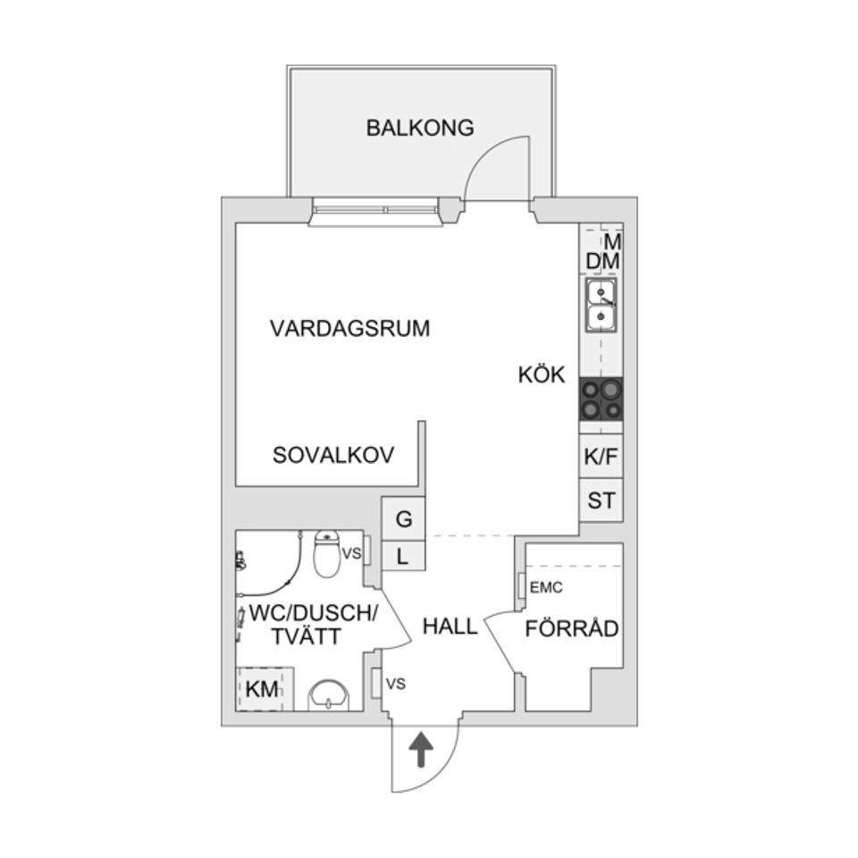 Bostadsrätt, Grafiska vägen 4A, Almedal/Johanneberg, Göteborg