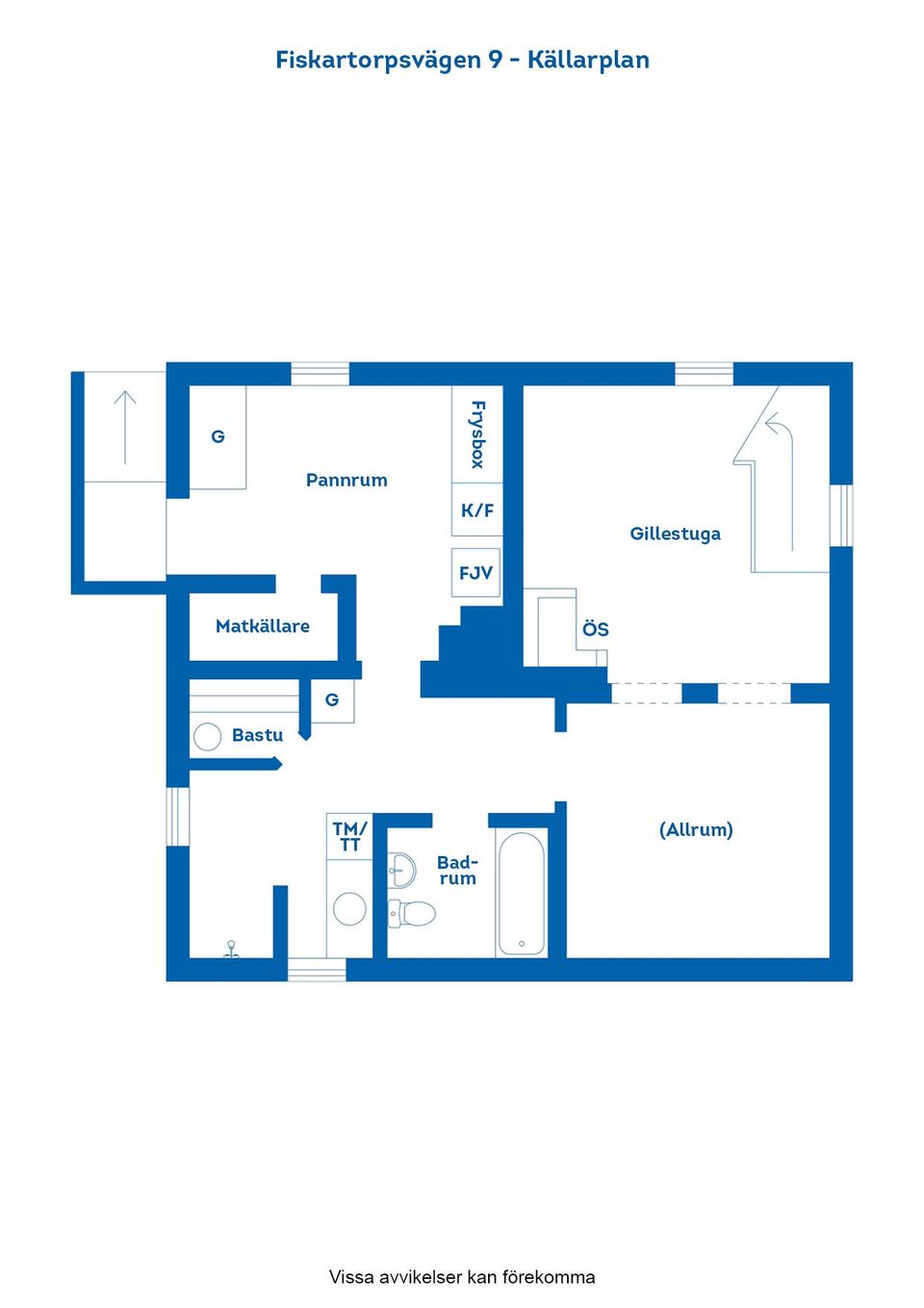 Villa, Fiskartorpsvägen 9, Norrmalm, Finspång