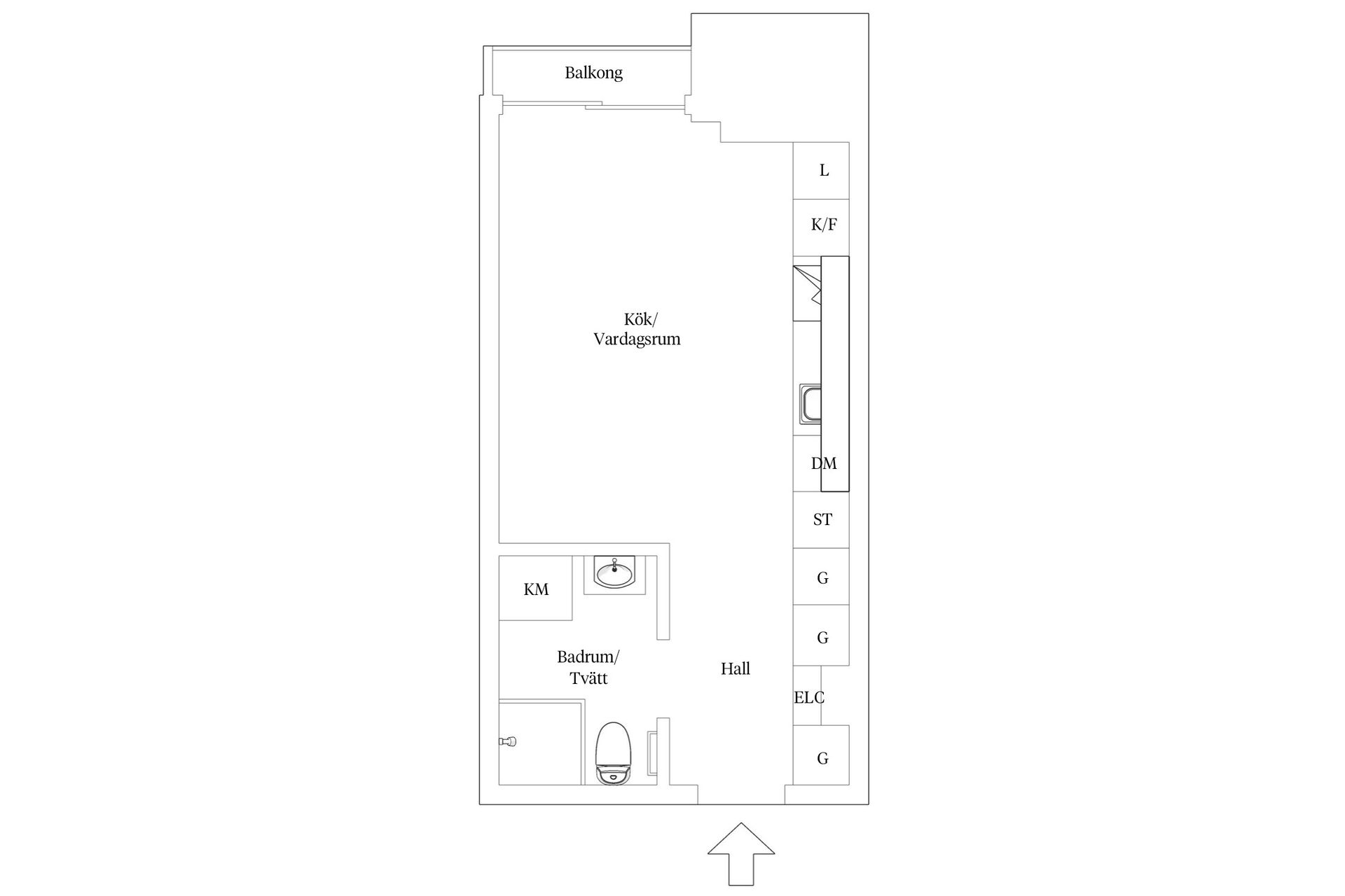 Bostadsrätt, Lodjursstråket 1 (våning 26), Lindholmen, Göteborg