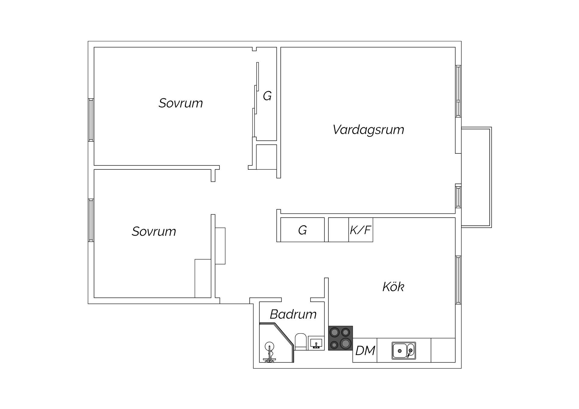 Bostadsrätt, Amiralsgatan 83D, Nobeltorget, Malmö