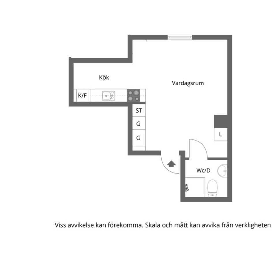 Bostadsrätt, Kryddgårdsgatan 23, Centrum, Enköping