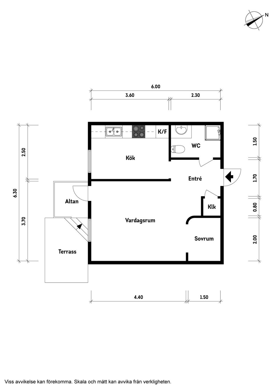 Bostadsrätt, Nordostpassagen 21, Centrum , Alingsås