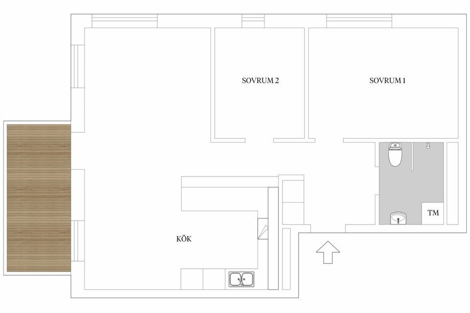 Bostadsrätt, Alfons Åbergs gata 5, vån 3, Bromma - Annedal, Stockholm