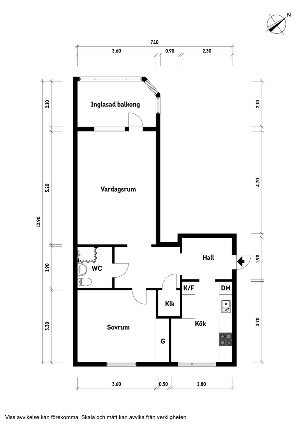 Bostadsrätt, Marierovägen 16B, Mariero, Vänersborg