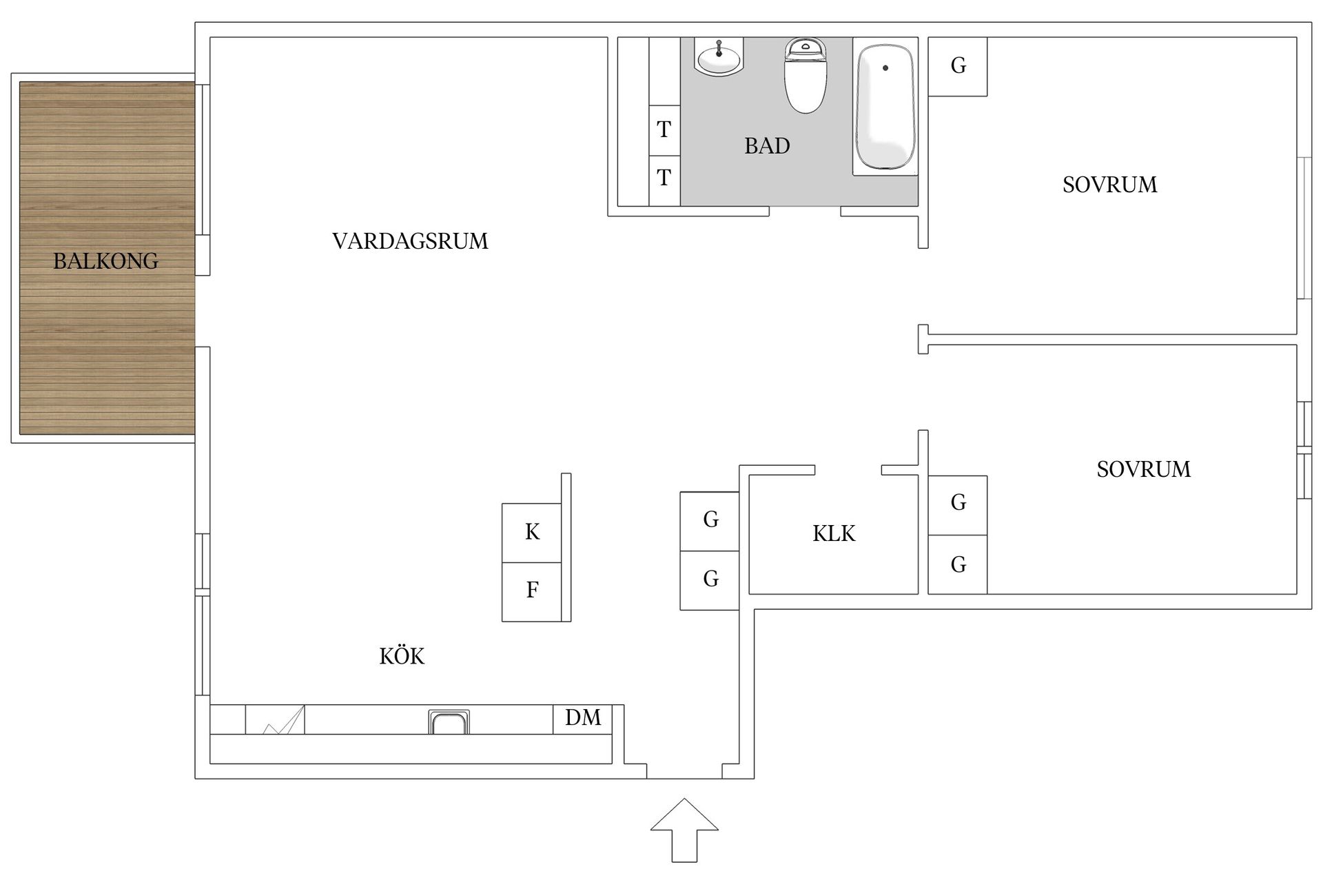Bostadsrätt, Lergöksgatan 15, Västra Frölunda, Göteborg