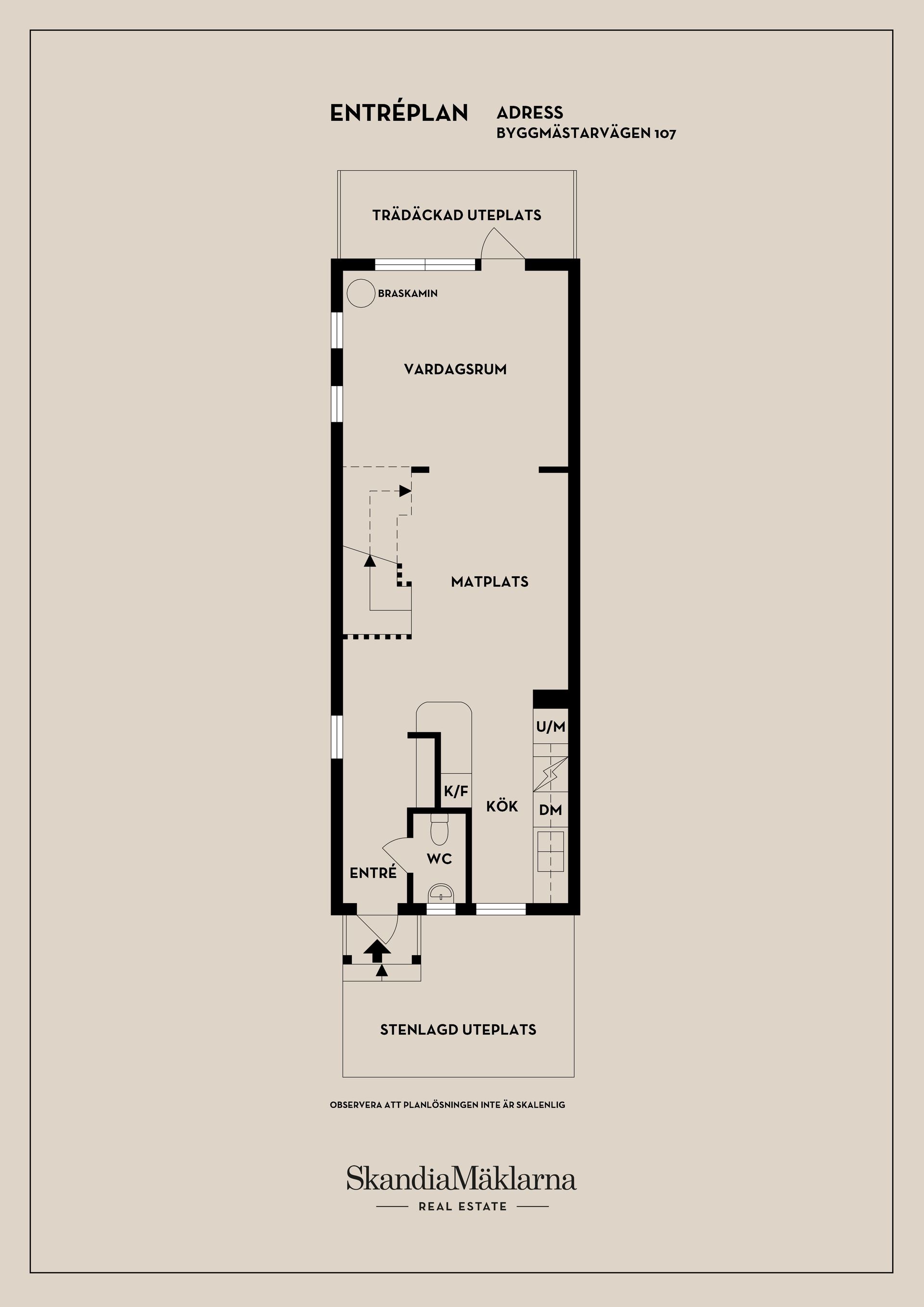 Radhus, Byggmästarvägen 107, Utsälje/Segeltorp, Huddinge