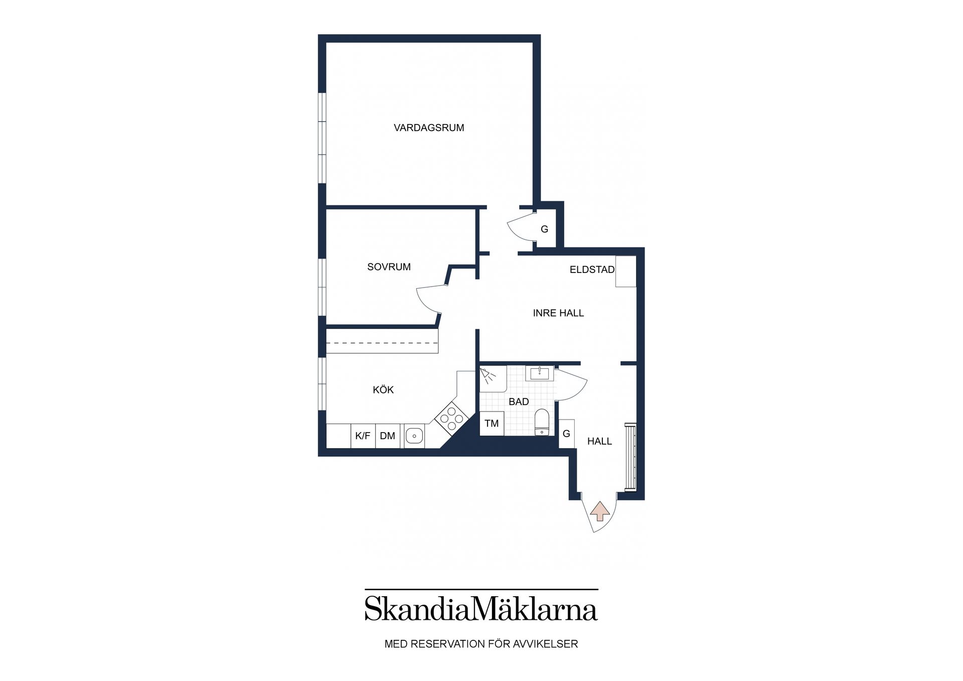 Bostadsrätt, S:t Olofsgatan 60B, Höganäs, Uppsala