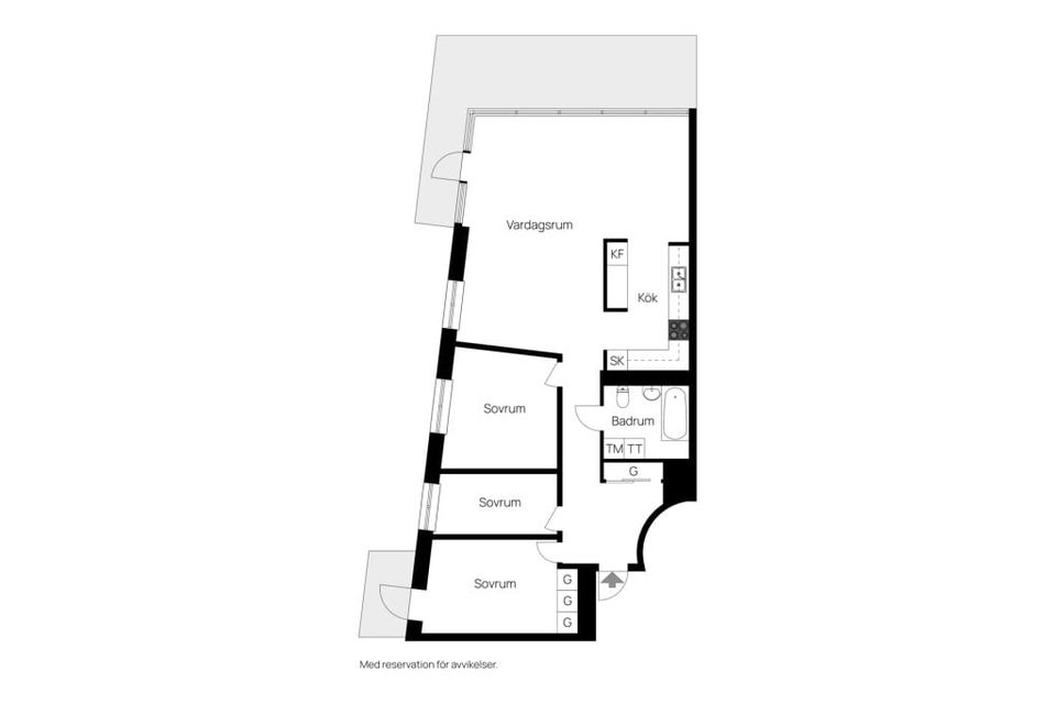 Bostadsrätt, Kölnagatan 14, Hammarby Sjöstad, Stockholm
