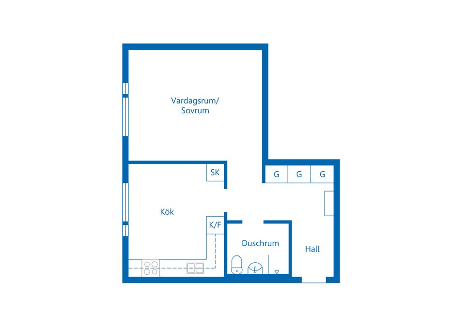 Bostadsrätt, Värdshusvägen 3A, Älmsta, Norrtälje