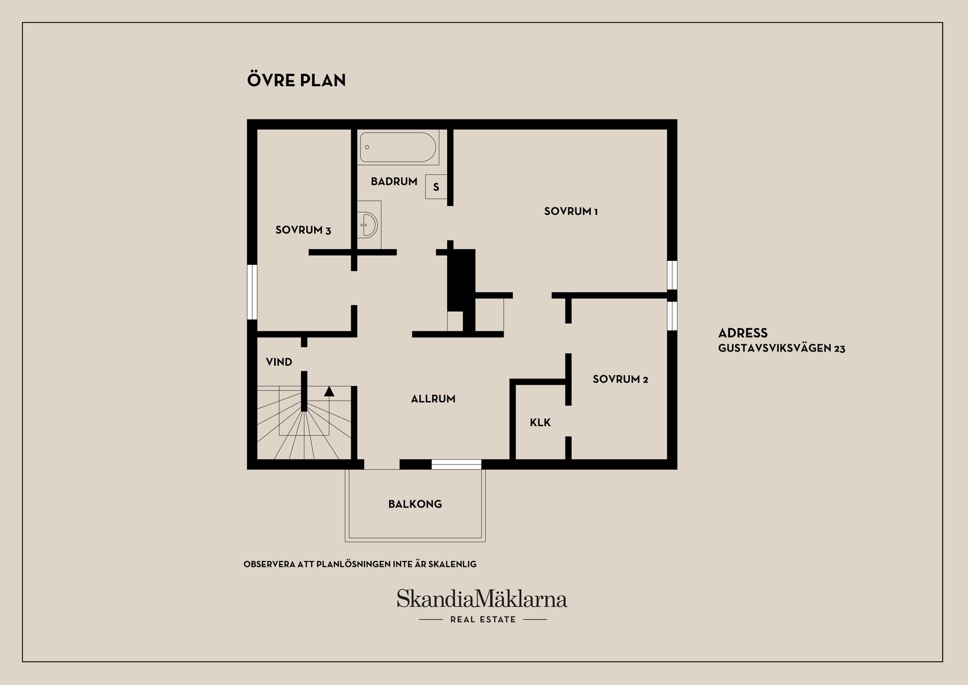 Villa, Gustavsviksvägen 23, Eriksvik, Nacka